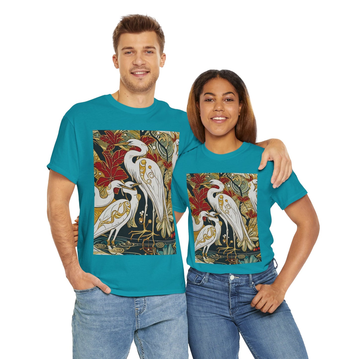 Gorgeous Birds Amazing Unisex Heavy Cotton Short Sleeve Tee Shirts!