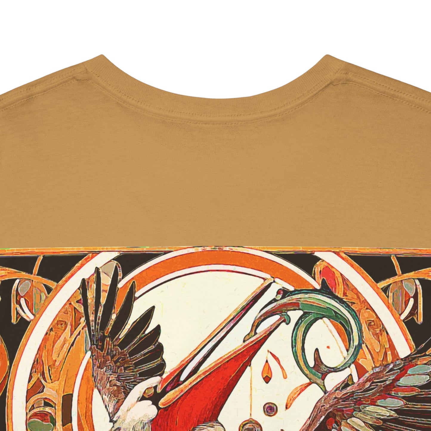 Magnificent Bird - Amazing Unisex Heavy Cotton Short Sleeve Tee Shirts!