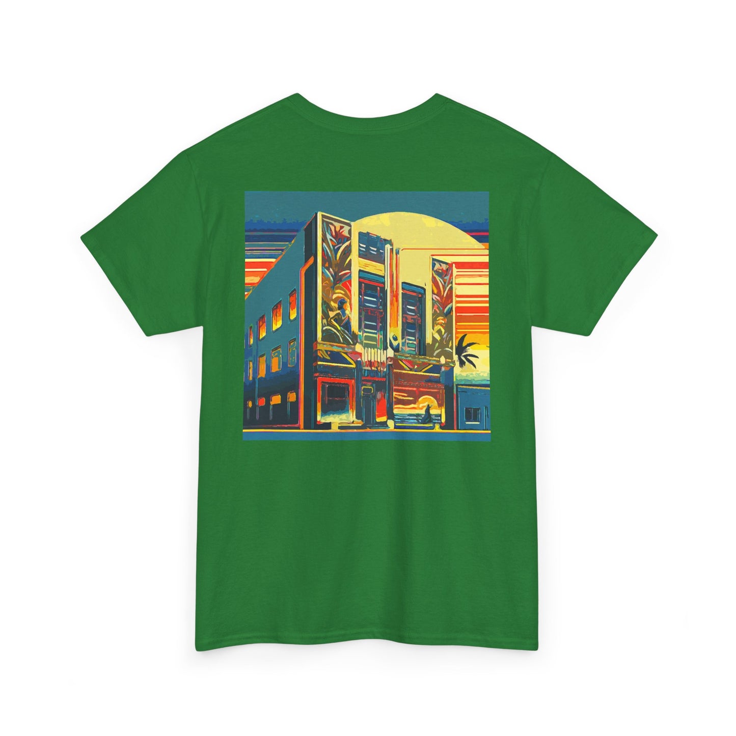 Art Deco Theatre - Amazing Unisex Heavy Cotton Short Sleeve Tee Shirts!