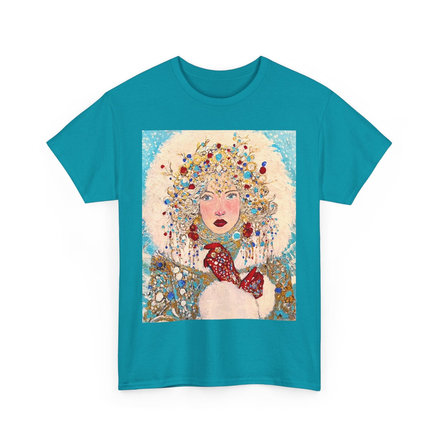 The Queen of Winter - Amazing Unisex Heavy Cotton Tee