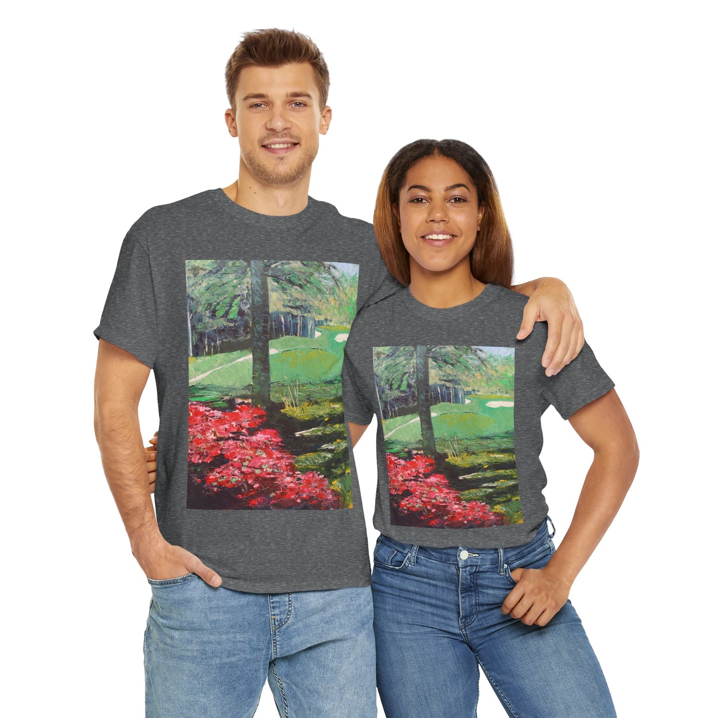 Masters Golf Course- Amazing Unisex Heavy Cotton Short Sleeve Tee Shirts!