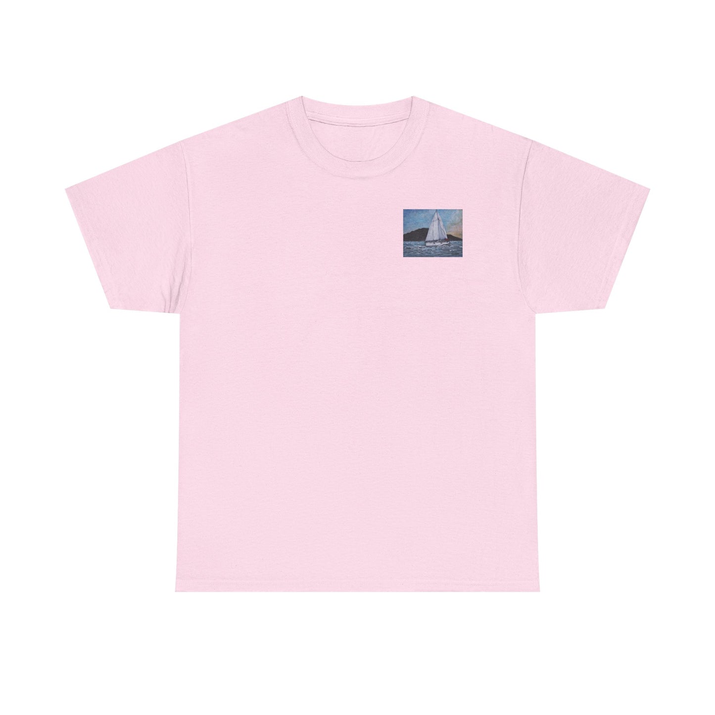 Smoothly Sailing - Amazing Unisex Heavy Cotton Short Sleeve Tee Shirts!