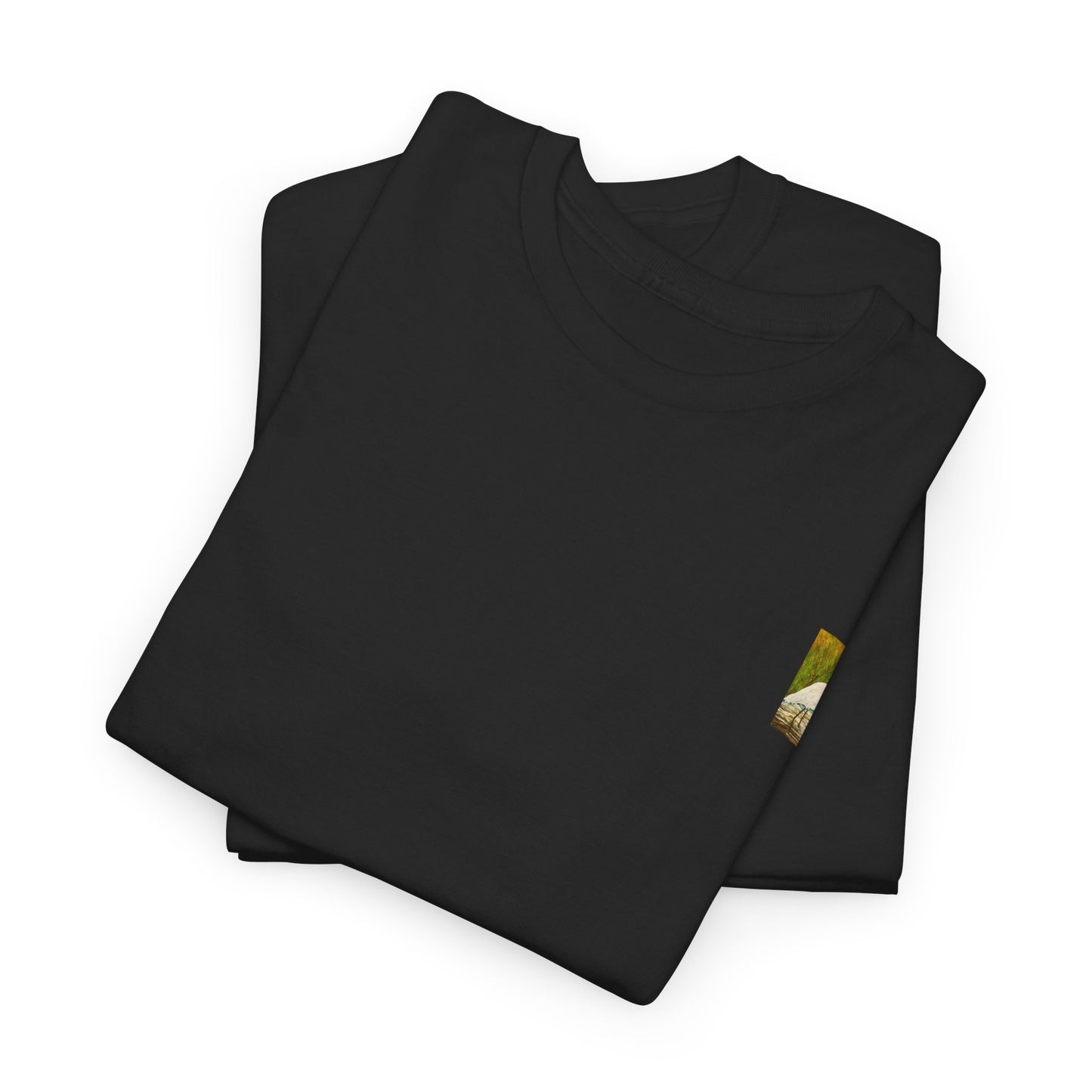 White Egret- Amazing Unisex Heavy Cotton Short Sleeve Tee Shirts!
