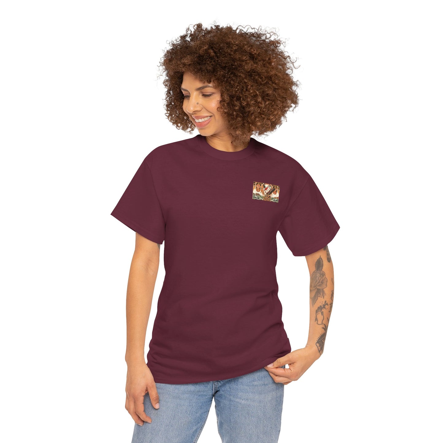 Magnificent Bird - Amazing Unisex Heavy Cotton Short Sleeve Tee Shirts!