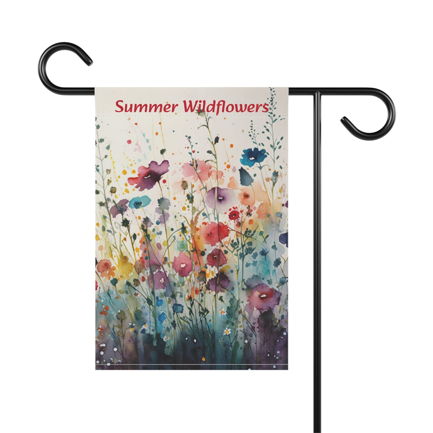 Summer Wildflowers Garden & House Banner