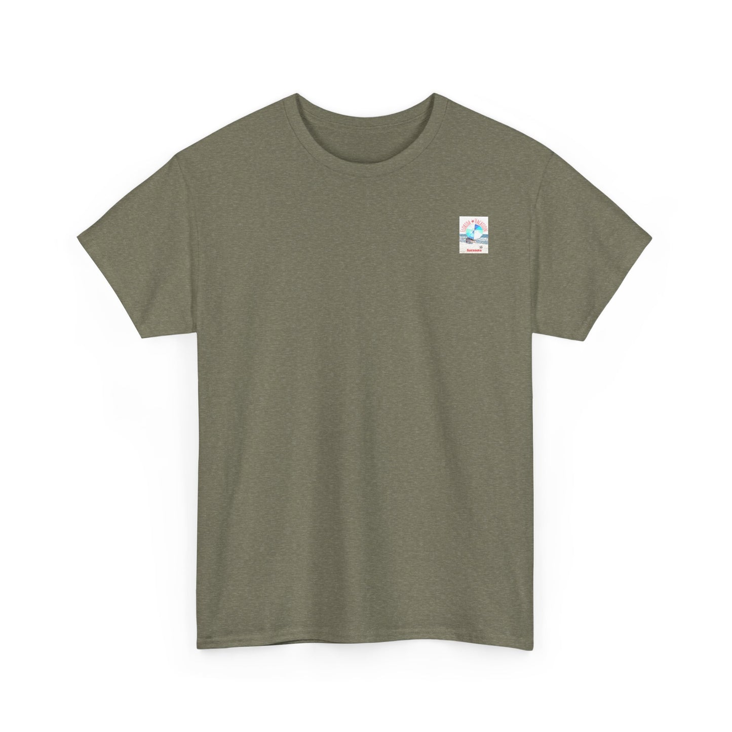 Florida Vacation Sarasota - Amazing Unisex Heavy Cotton Short Sleeve Tee Shirts!