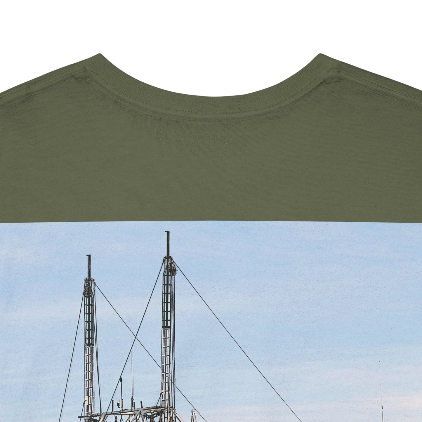 Shrimp Boat- Amazing Unisex Heavy Cotton Short Sleeve Tee Shirts!
