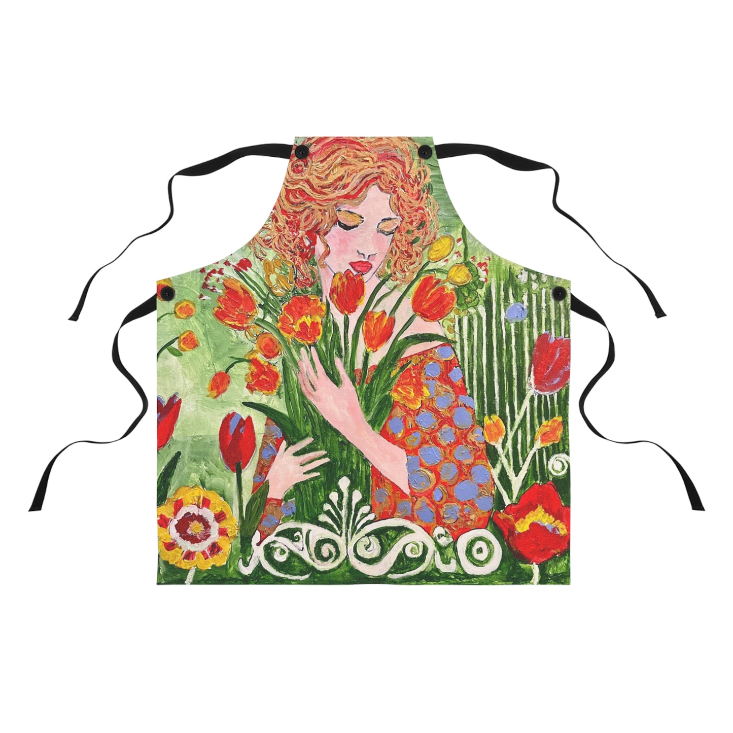The Queen of Spring. Lady Fioralis Apron