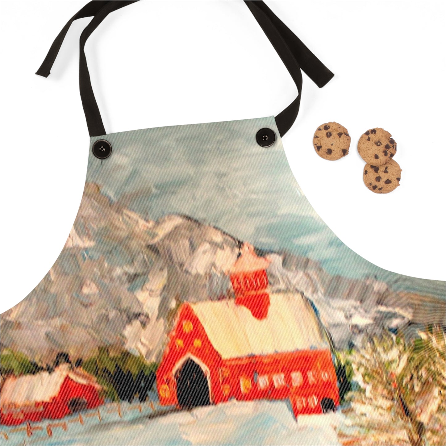 Patchwork Mountain Apron