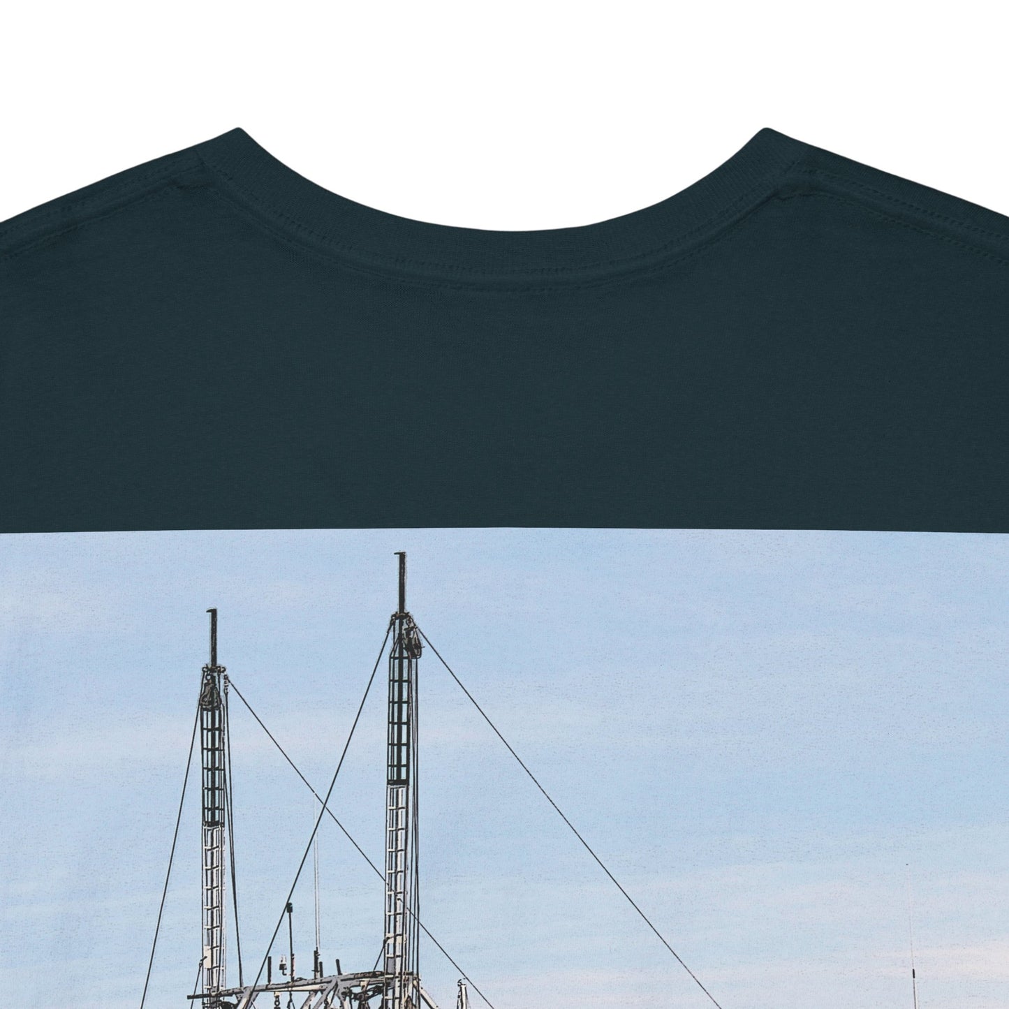 Shrimp Boat- Amazing Unisex Heavy Cotton Short Sleeve Tee Shirts!