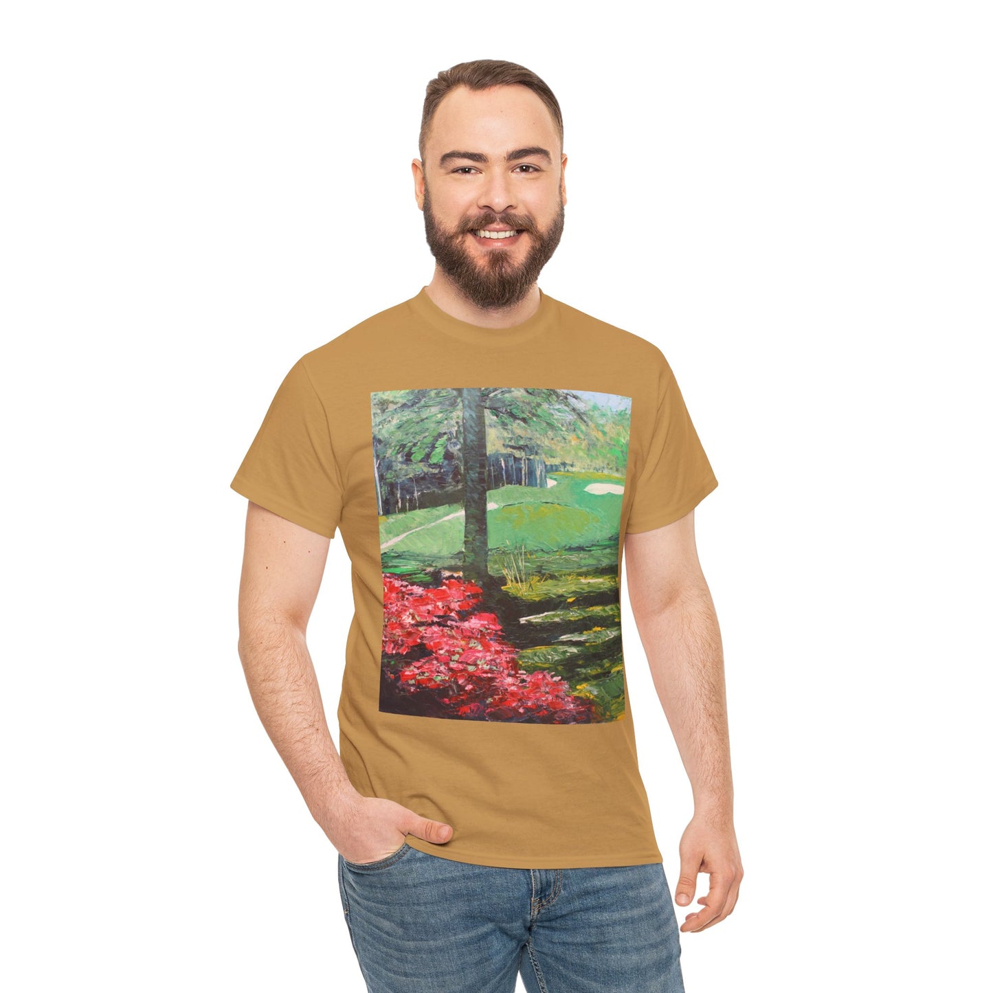 Masters Golf Course- Amazing Unisex Heavy Cotton Short Sleeve Tee Shirts!