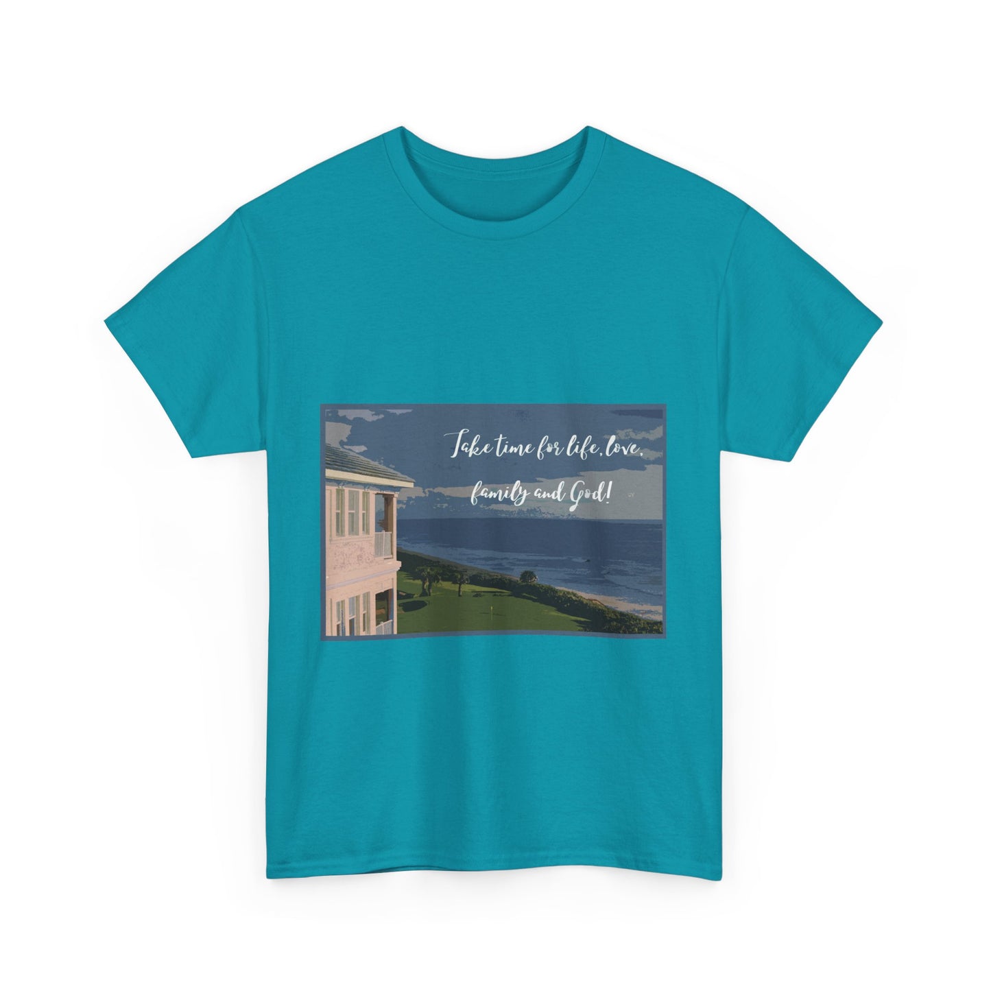 Take time for life- Amazing Unisex Heavy Cotton Tee