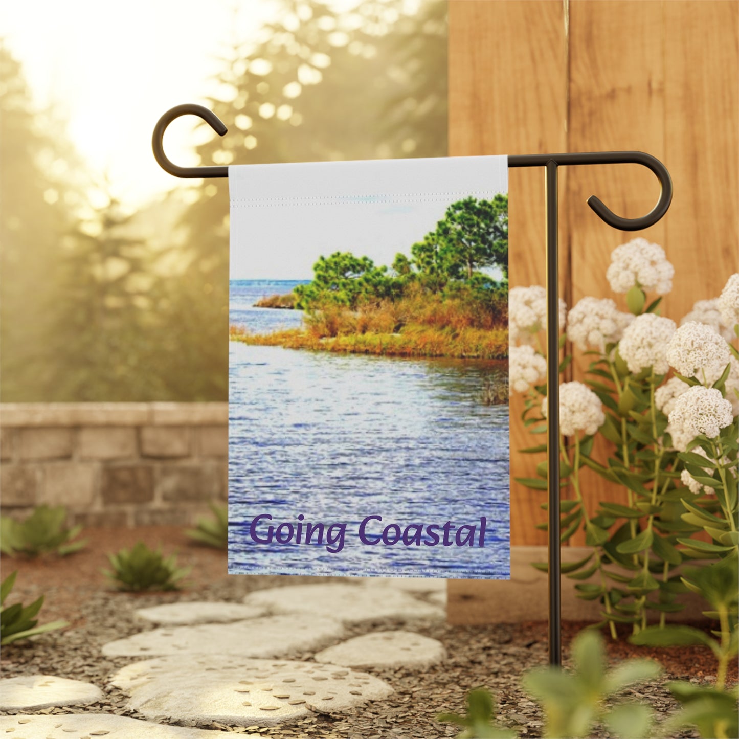 Going Coastal. Garden & House Banner