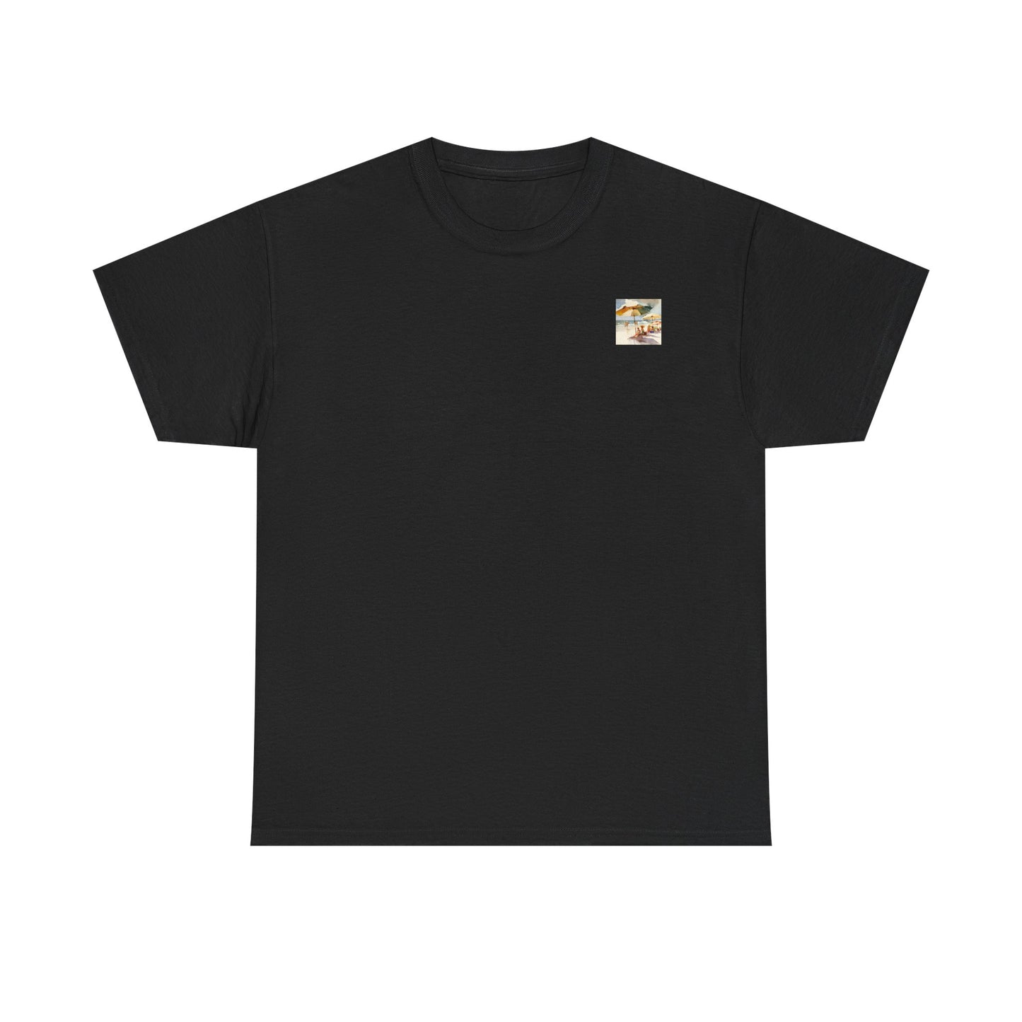 At the Beach Amazing Unisex Heavy Cotton Short Sleeve Tee Shirts!