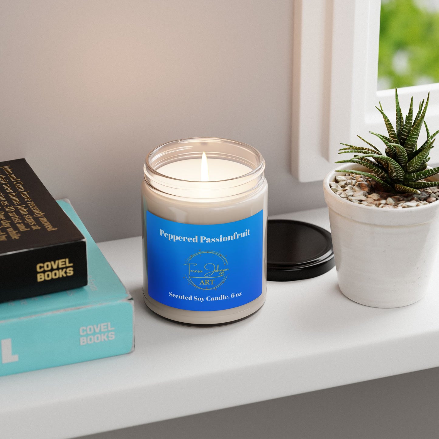 Peppered Passionfruit - Scented Soy Candle, 9oz