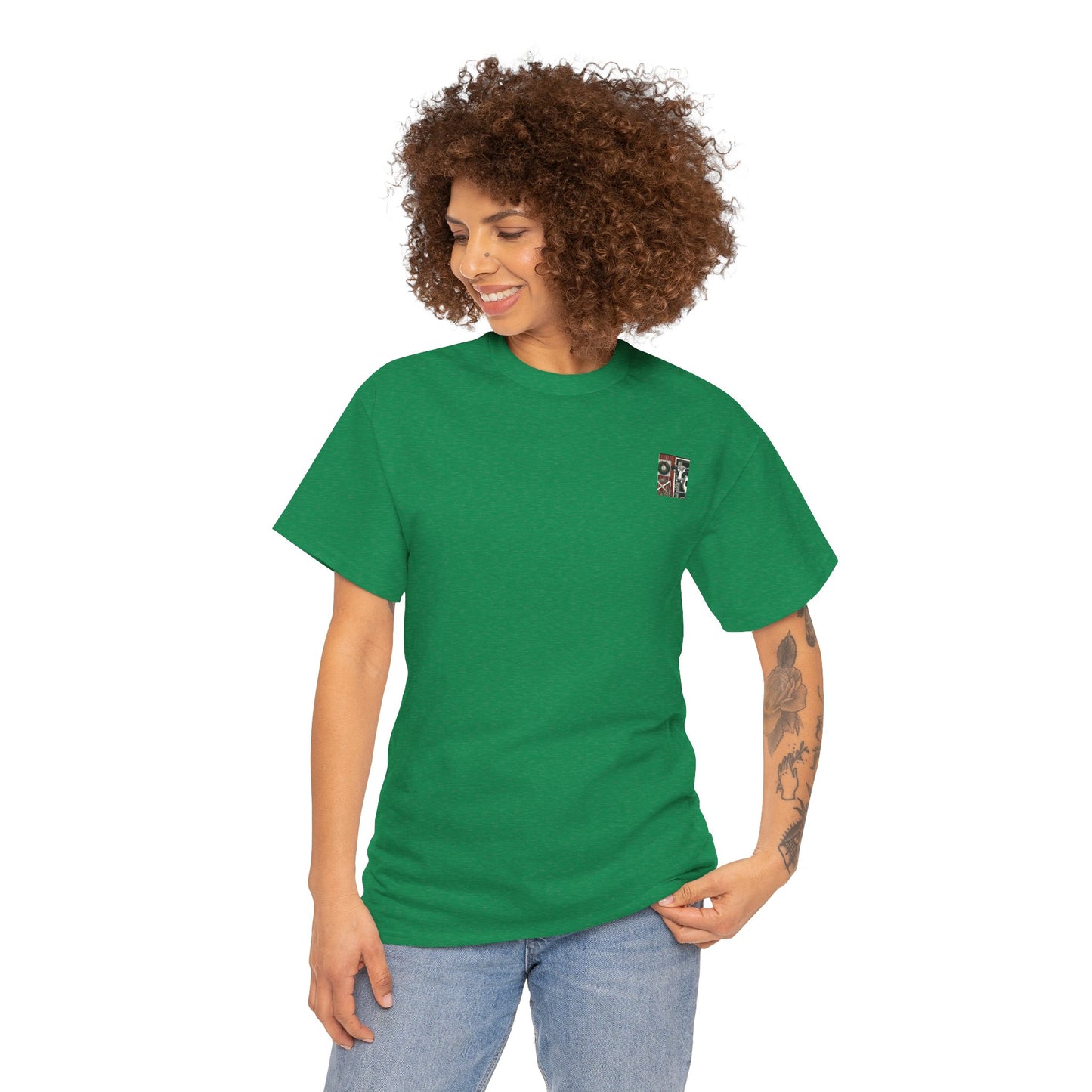 Christmas Mooves Me -Amazing Unisex Heavy Cotton Short Sleeve Tee Shirts!