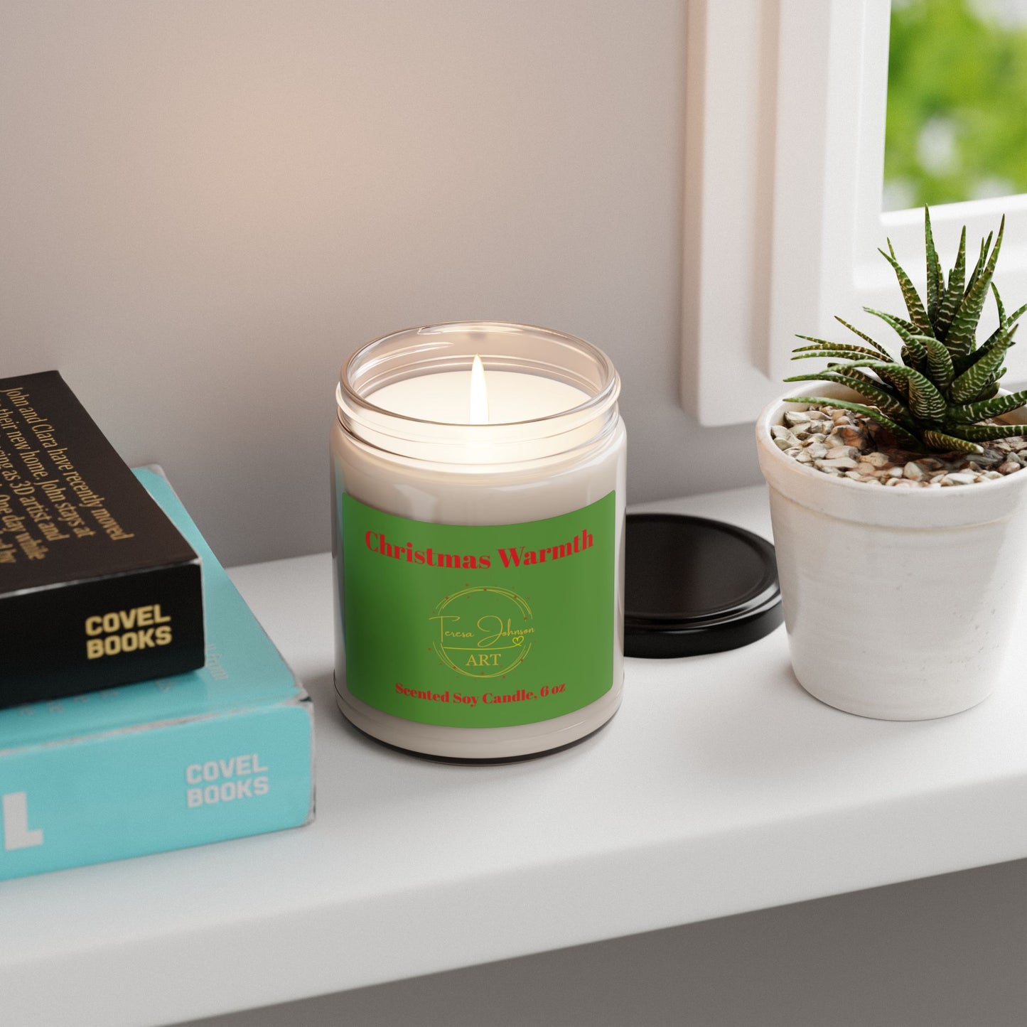 Christmas Warmth - Scented Soy Candle, 9oz