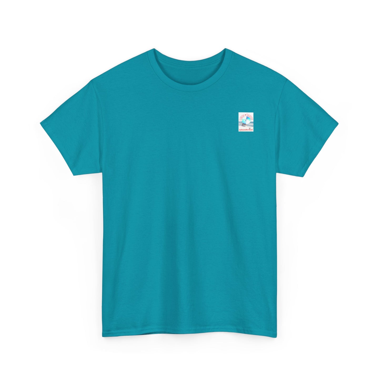 Florida Vacation Jacksonville - Amazing Unisex Heavy Cotton Short Sleeve Tee Shirts!
