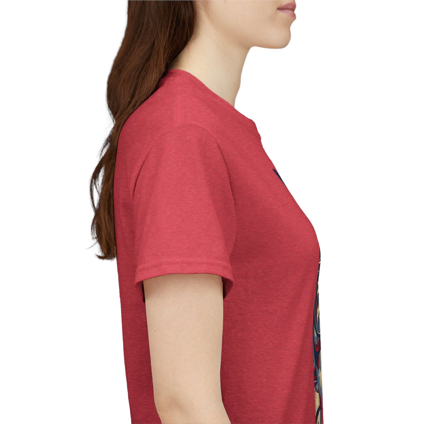 "USA Girl" - Amazing Unisex Heavy Cotton Short Sleeve Tee Shirts!