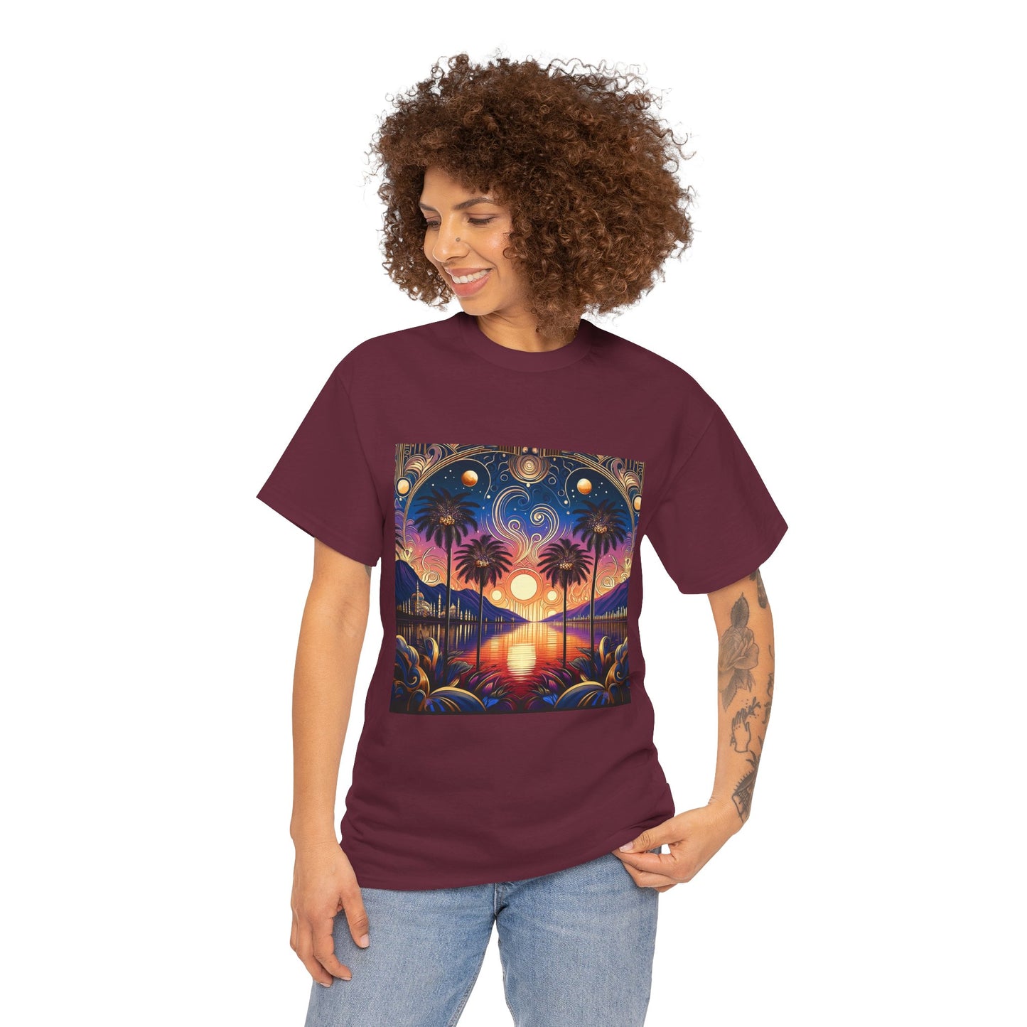 Tropical Dream- Amazing Unisex Heavy Cotton Short Sleeve Tee Shirts!