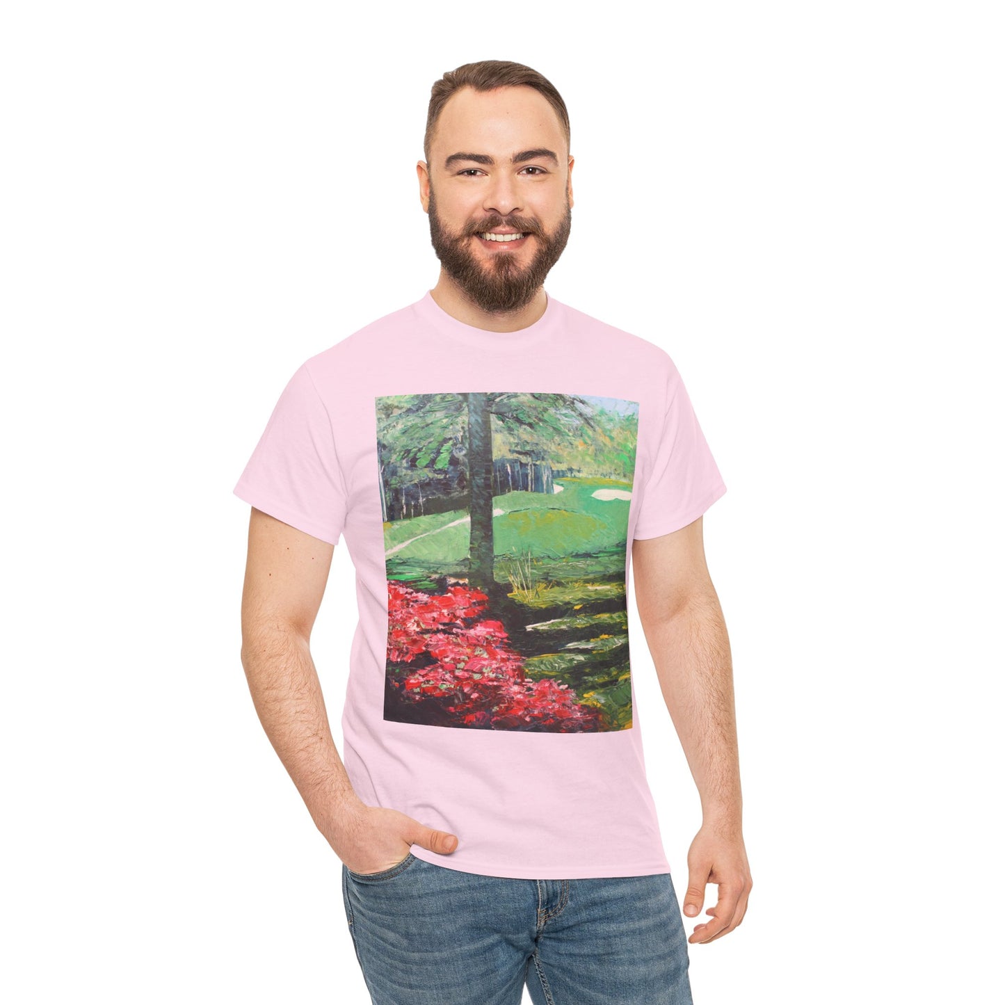 Masters Golf Course- Amazing Unisex Heavy Cotton Short Sleeve Tee Shirts!