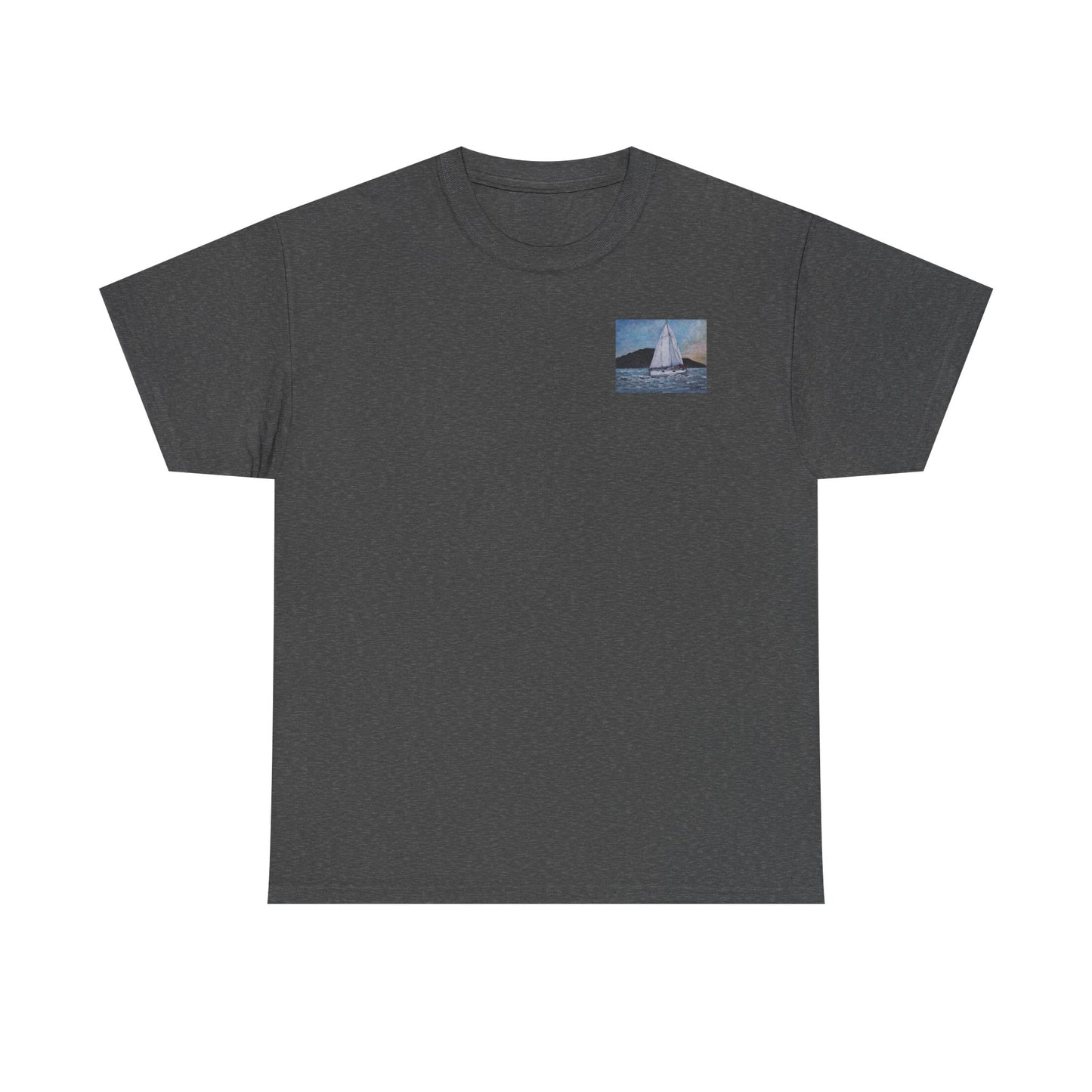 Smoothly Sailing - Amazing Unisex Heavy Cotton Short Sleeve Tee Shirts!