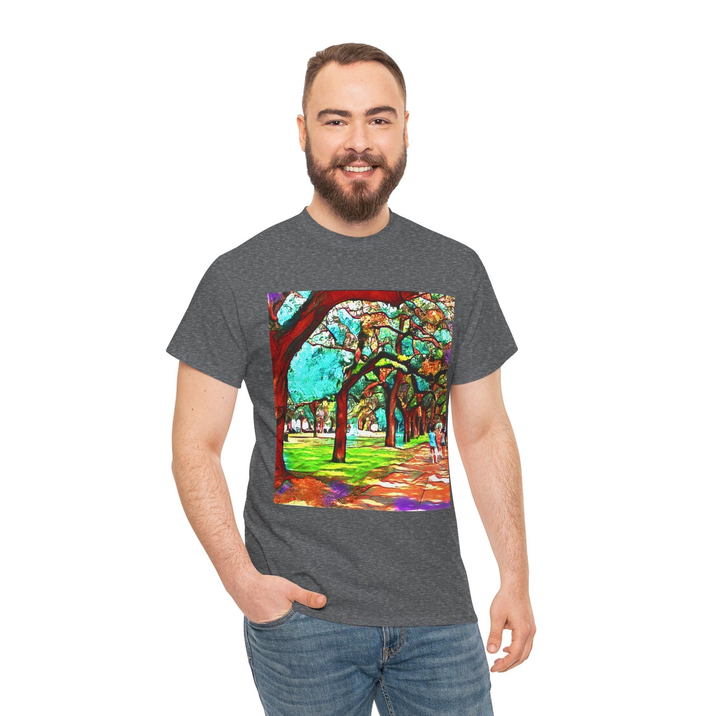 Savannah Walk -Amazing Unisex Heavy Cotton Short Sleeve Tee Shirts!