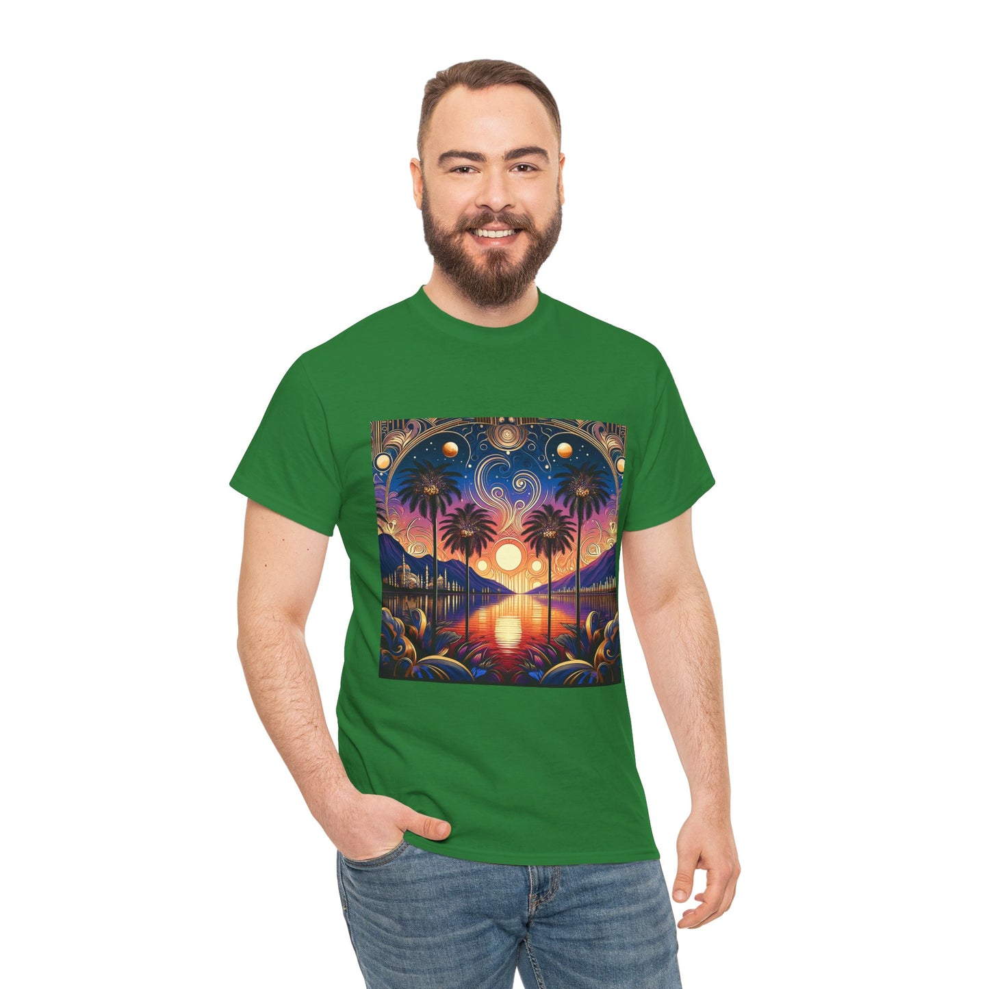 Tropical Dream- Amazing Unisex Heavy Cotton Short Sleeve Tee Shirts!