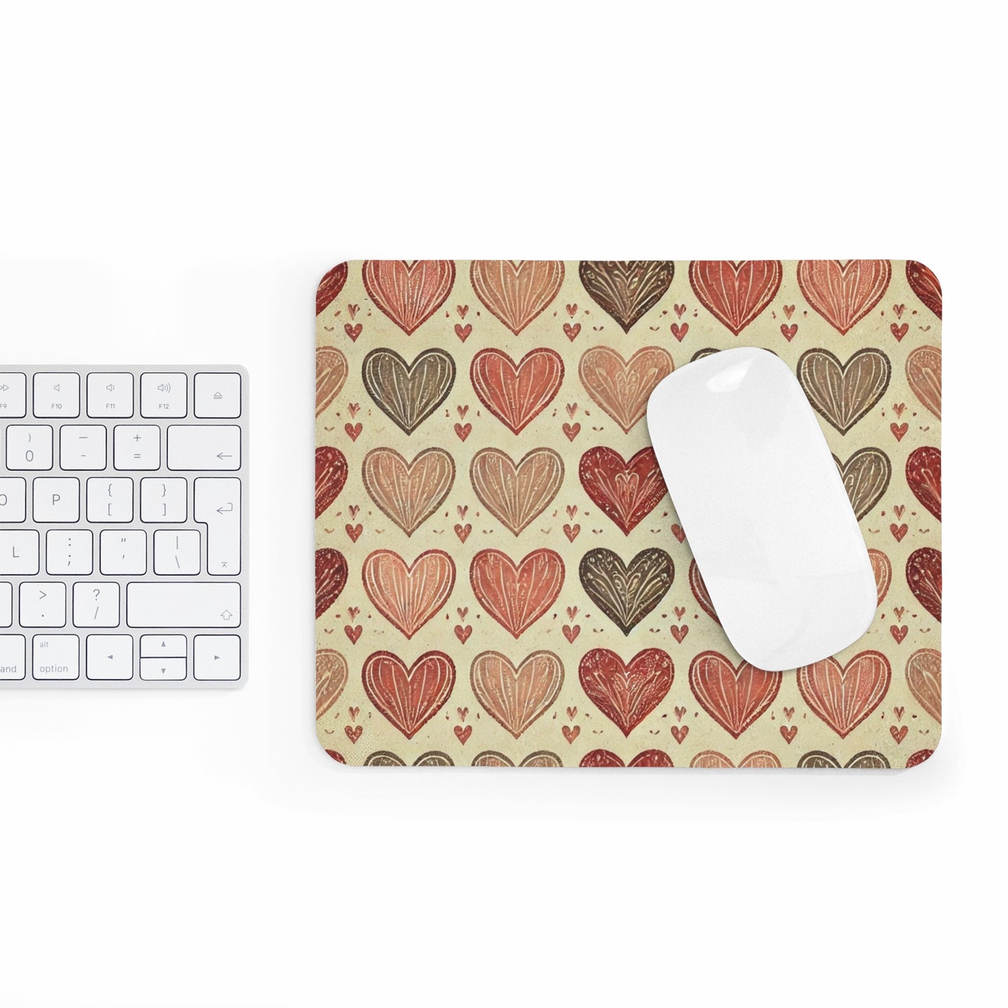 Valentine Hearts Mousepad