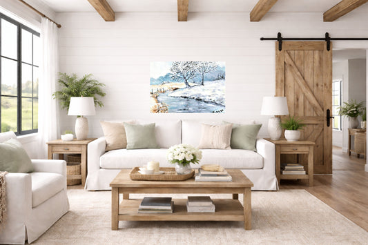 Watson Creek| Mountain Creek Art| Teresa Johnson Art| Giclee Paper- Wood- Metal- Canvas