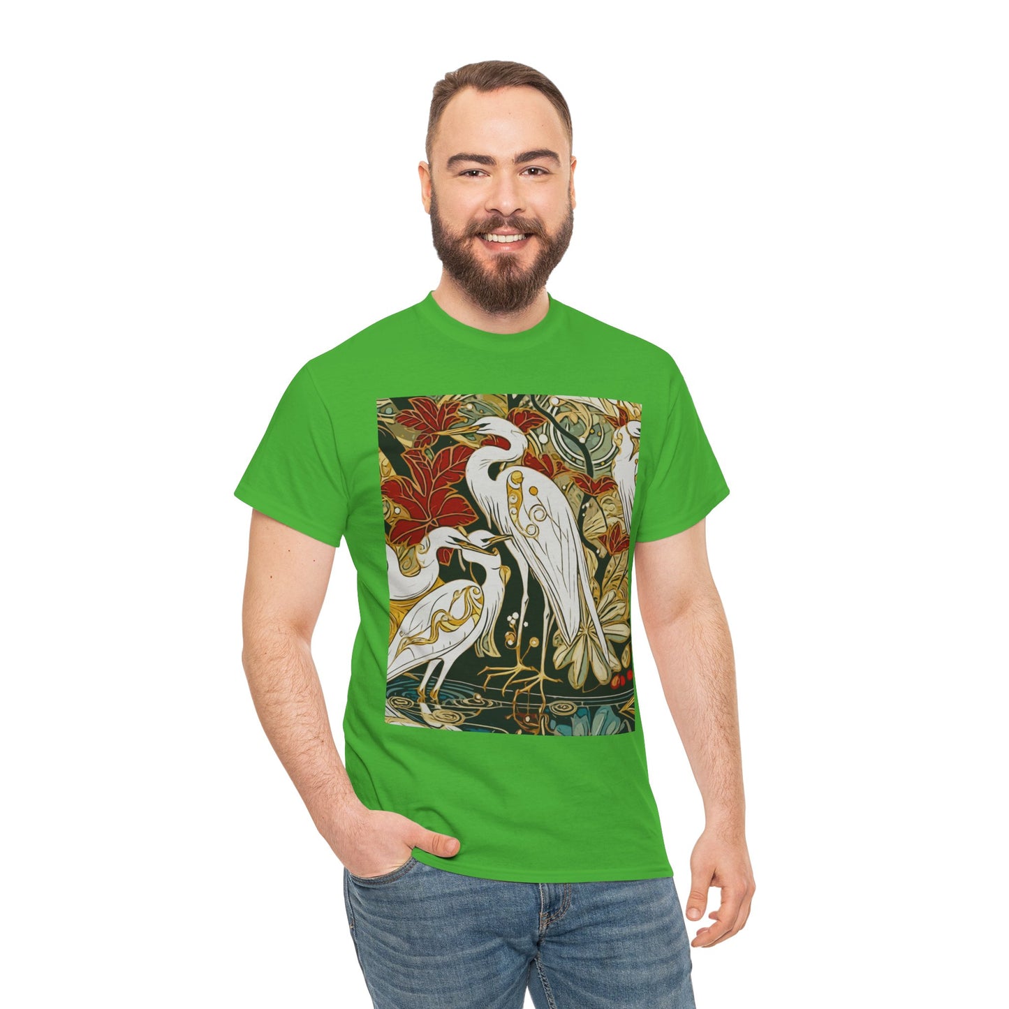 Gorgeous Birds Amazing Unisex Heavy Cotton Short Sleeve Tee Shirts!