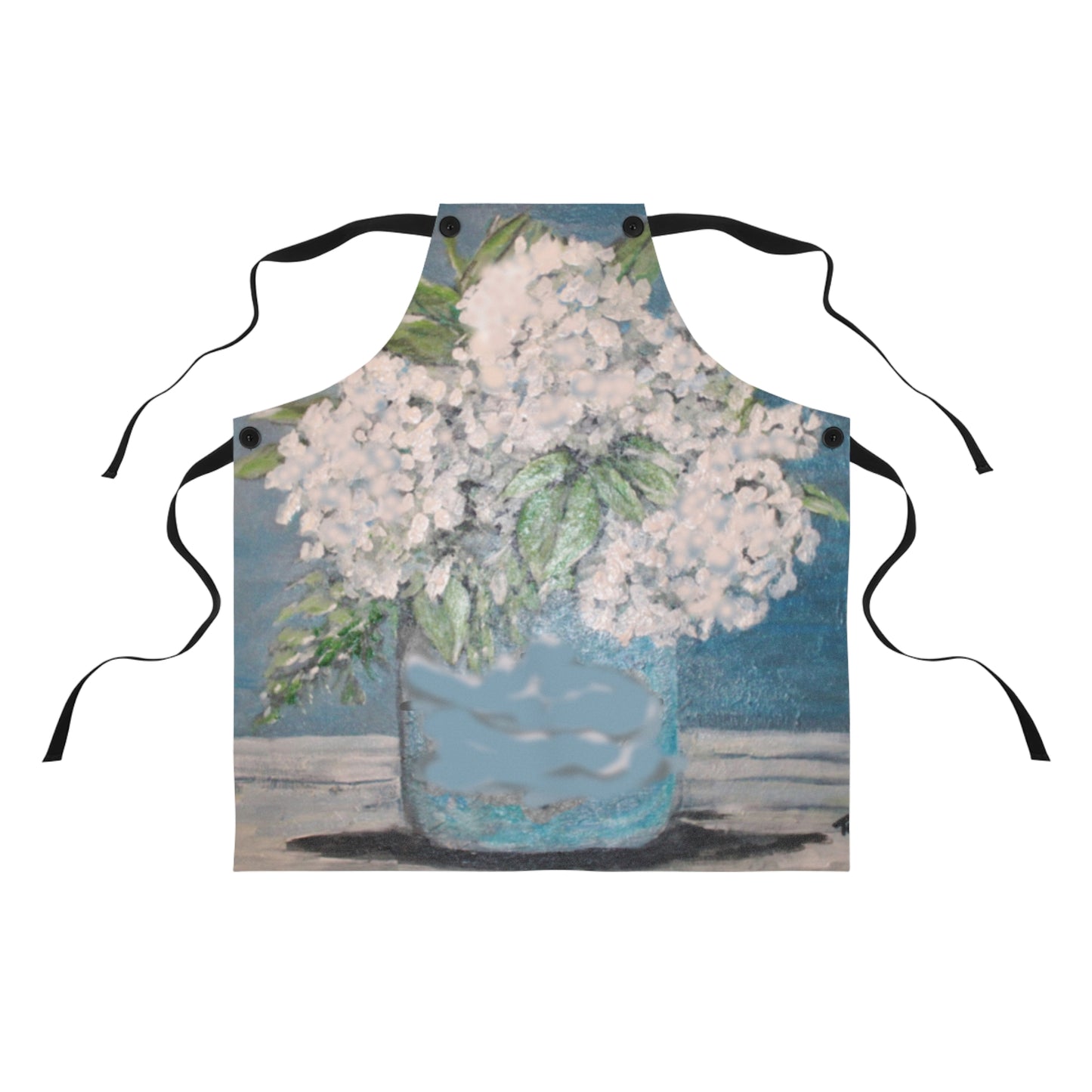 Old Fashion Hydrangea Apron