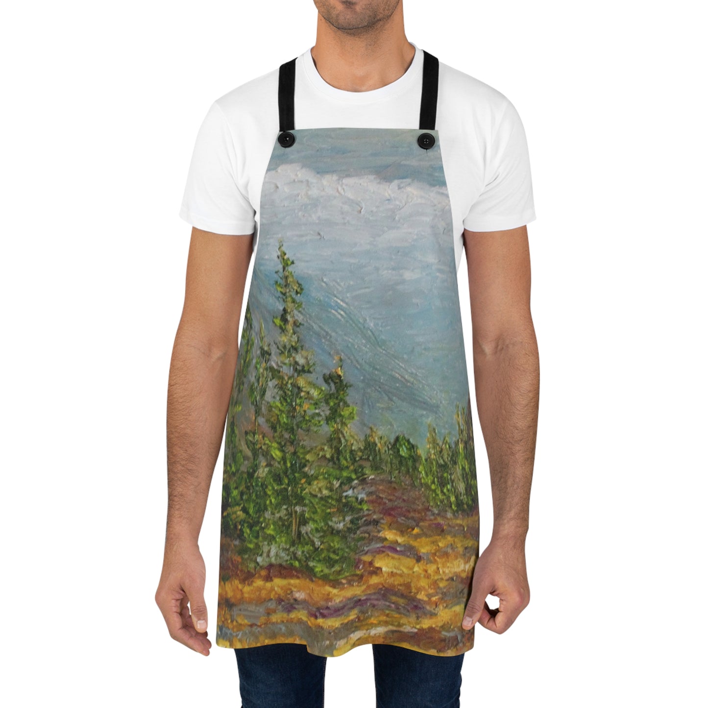 "Rocky Mountain's Shadows" Apron