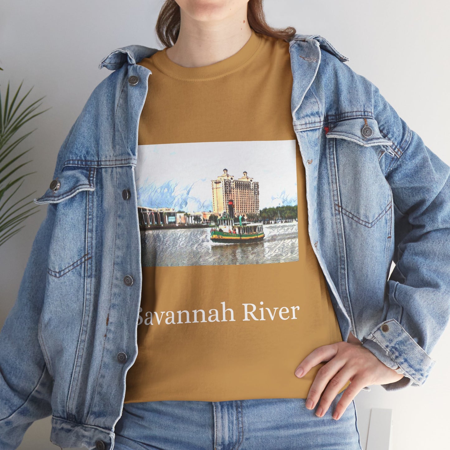 Savannah River- Amazing Unisex Heavy Cotton Short Sleeve Tee Shirts!