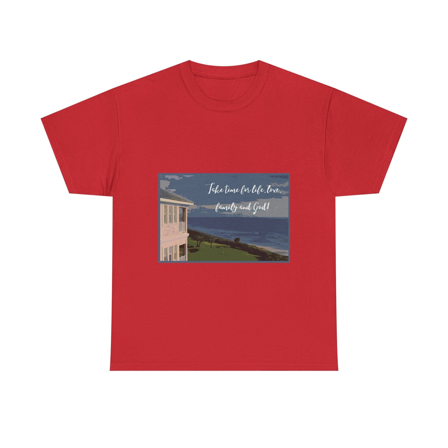 Take time for life- Amazing Unisex Heavy Cotton Tee