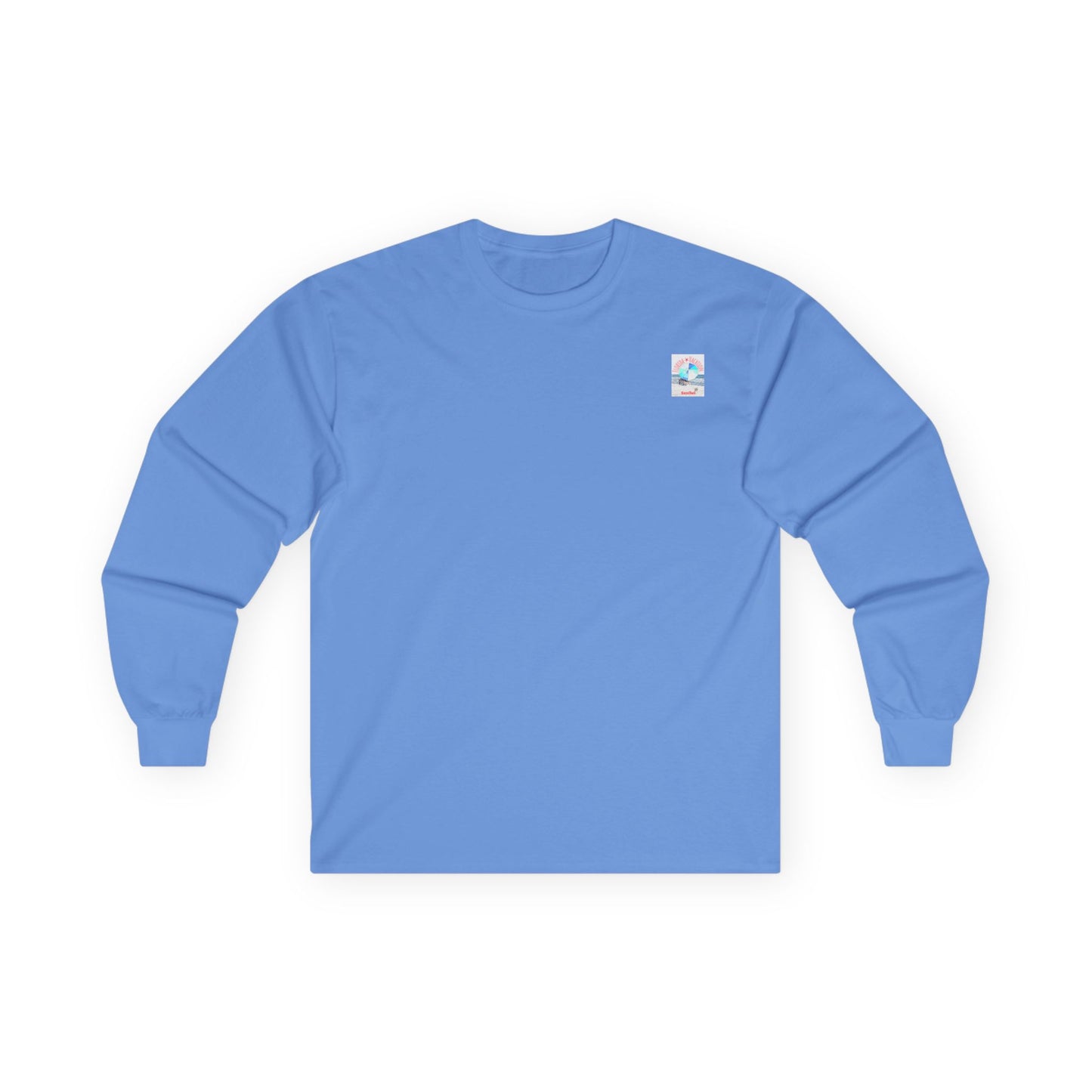 "Florida Vacation Sanibel" Long Sleeve Casual Unisex Tee Shirt