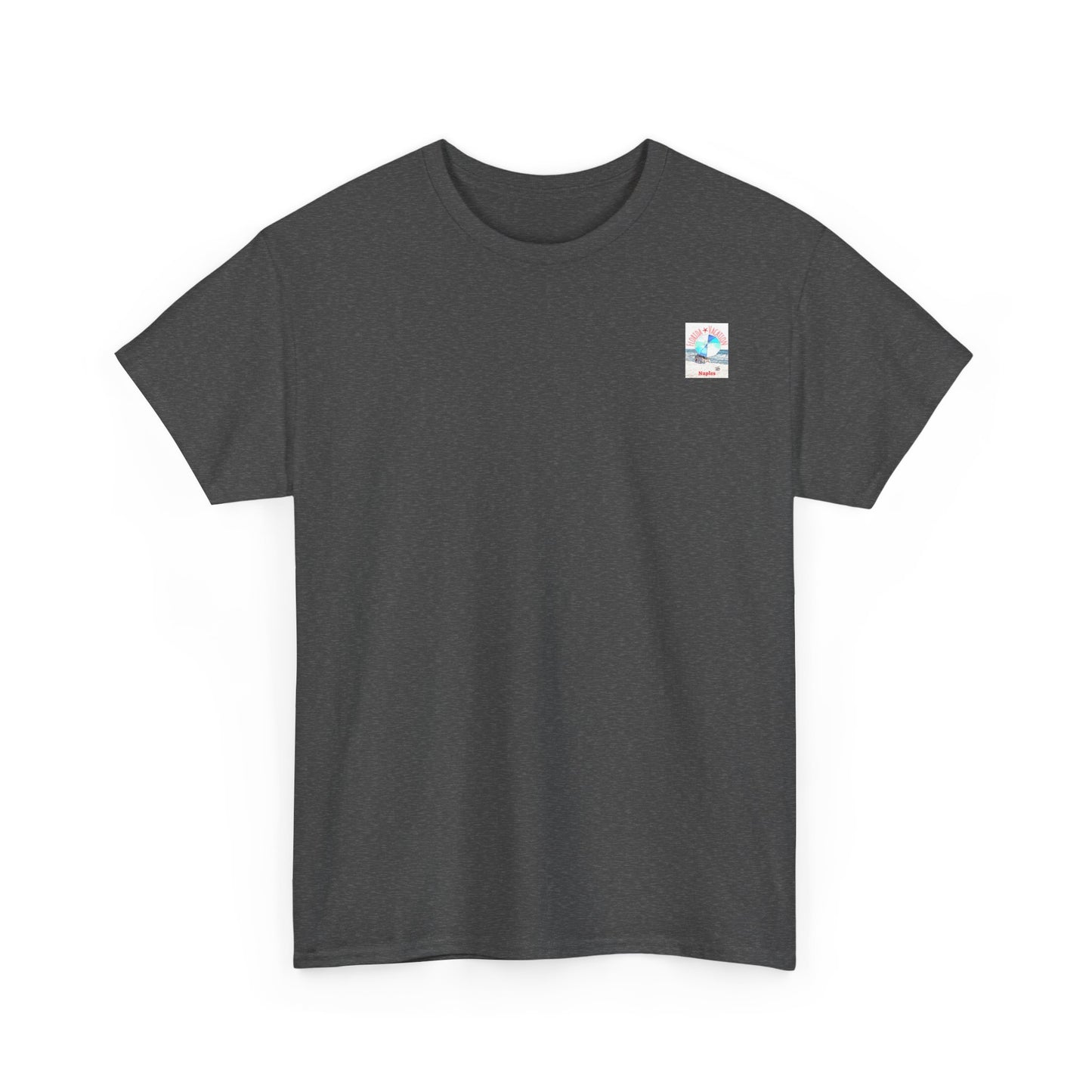Florida Vacation Naples -Amazing Unisex Heavy Cotton Short Sleeve Tee Shirts!