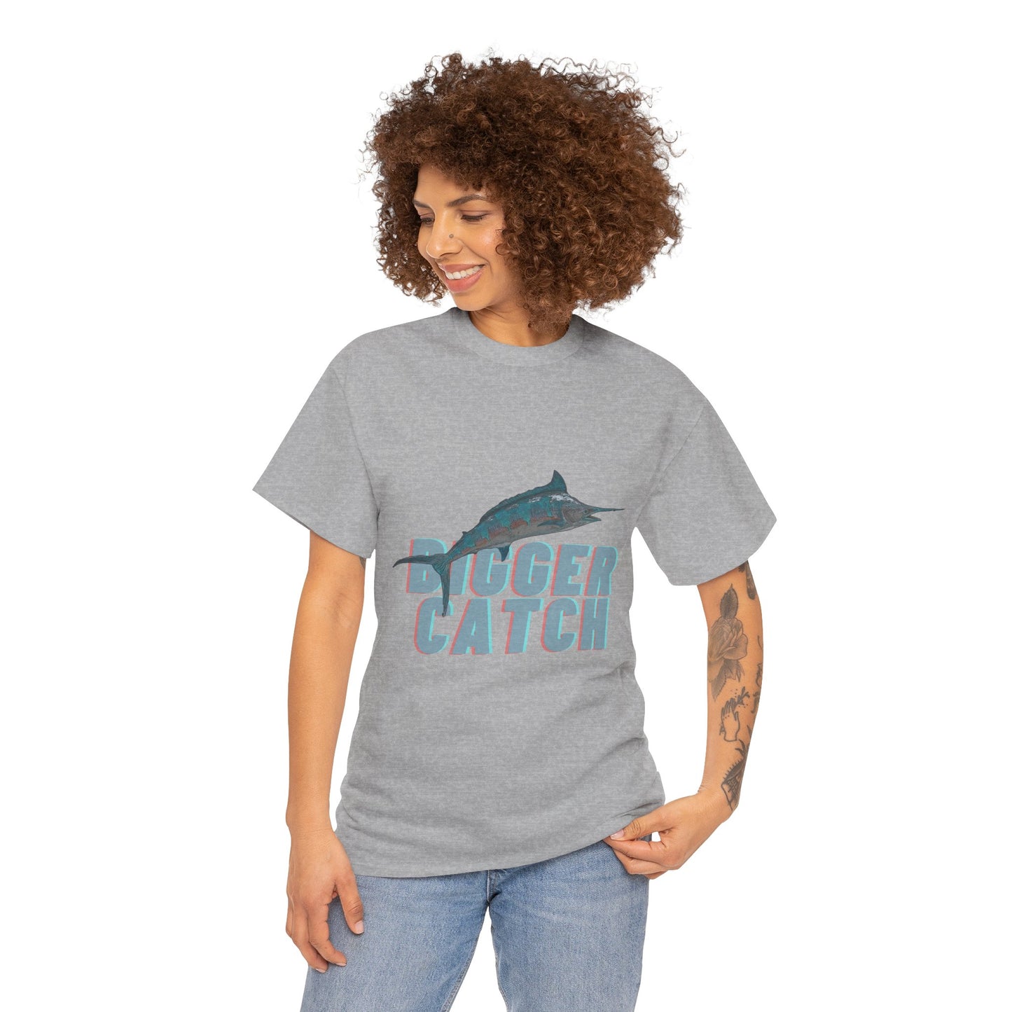 Big Catch - Amazing Unisex Heavy Cotton Short Sleeve Tee Shirts!