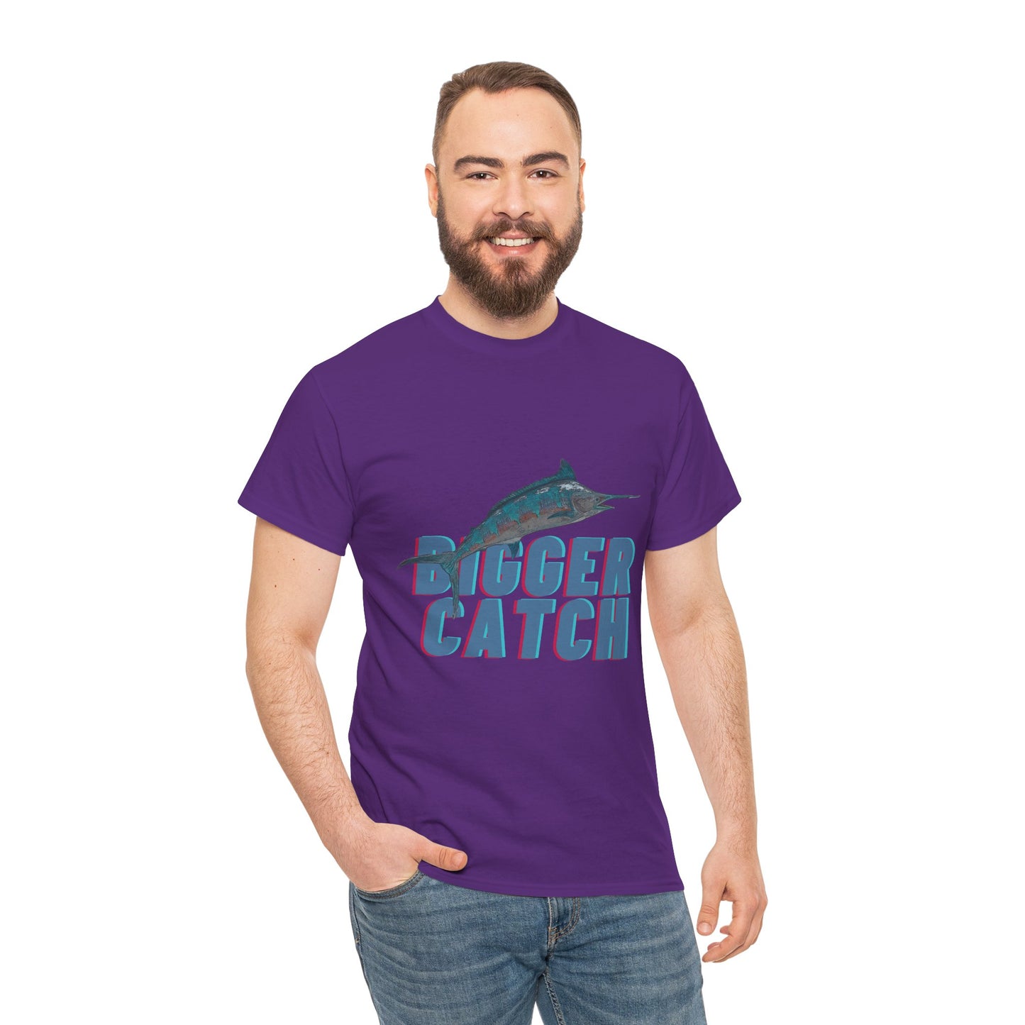Big Catch - Amazing Unisex Heavy Cotton Short Sleeve Tee Shirts!