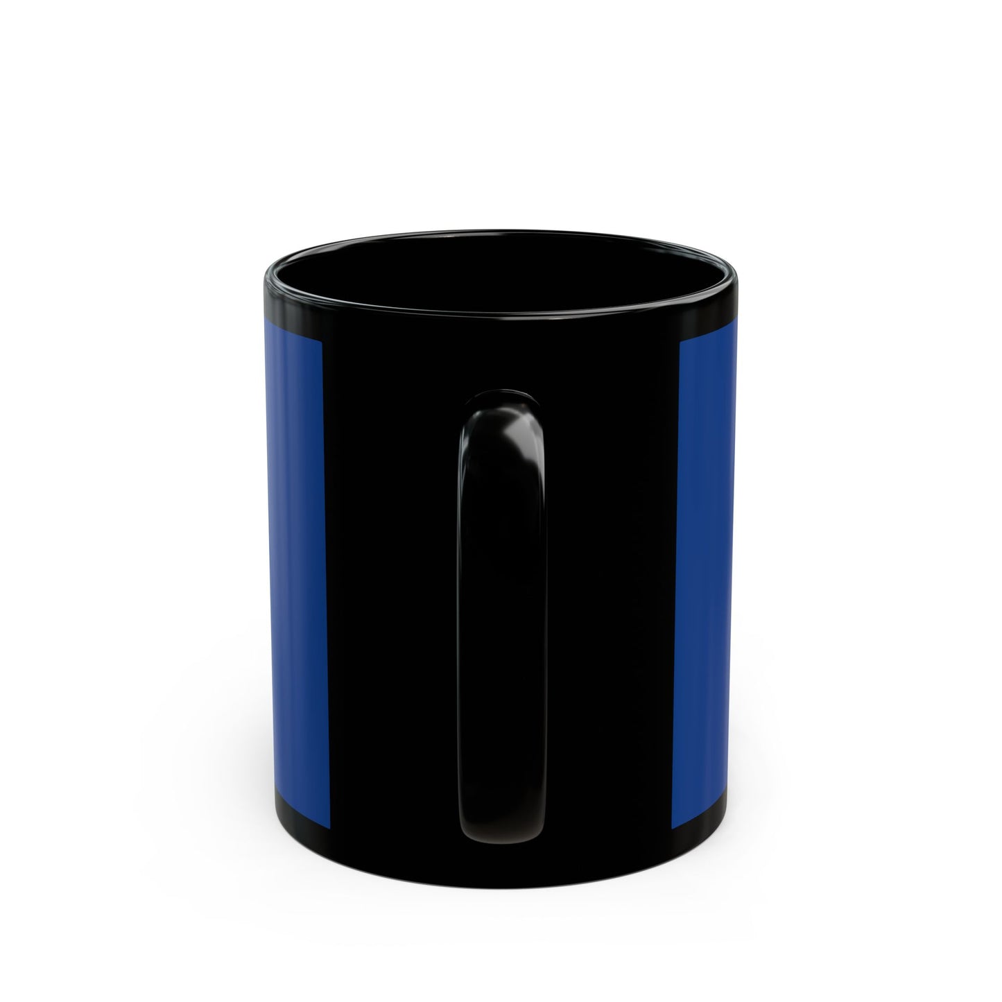 Navy Blue Welcome to our Beach House - 11 oz or 15 oz Ceramic Black Mugs