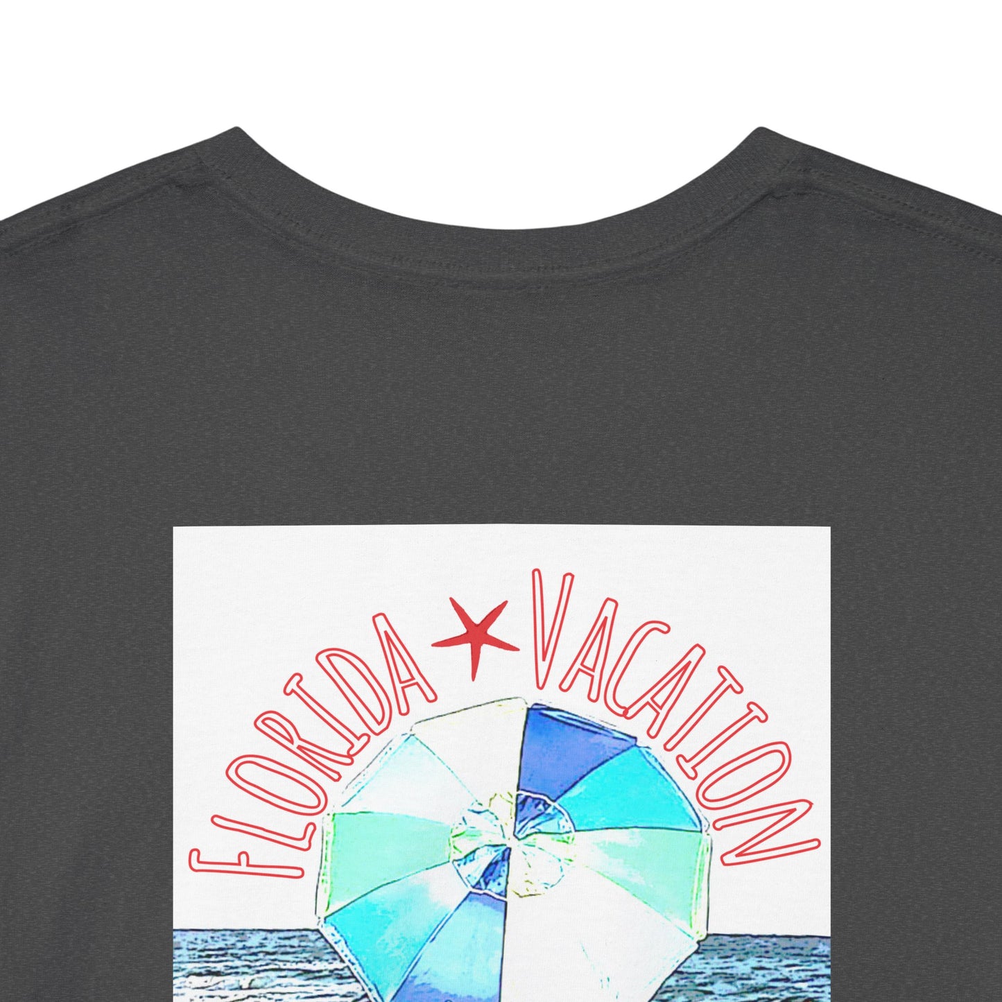 Florida Vacation Naples -Amazing Unisex Heavy Cotton Short Sleeve Tee Shirts!