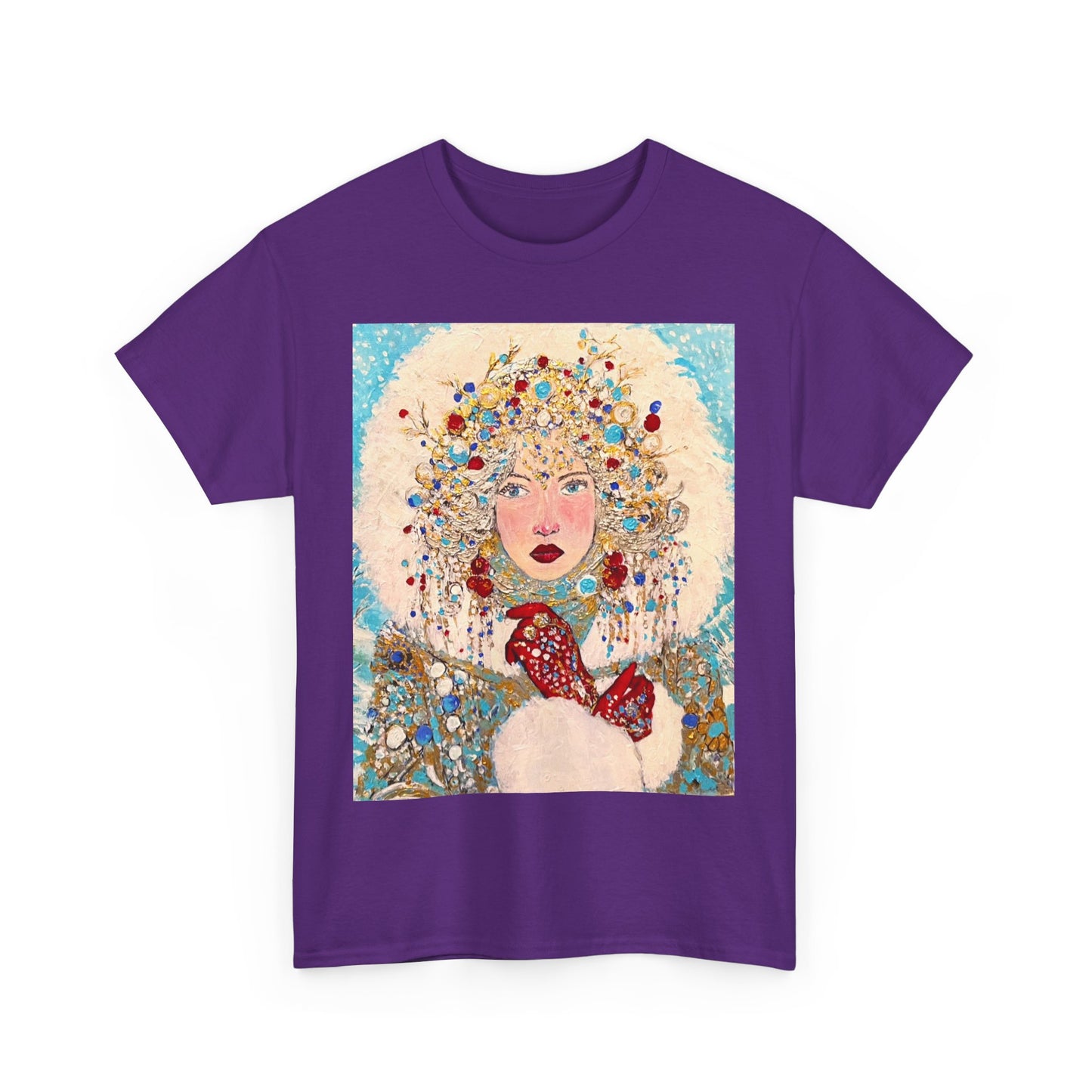The Queen of Winter - Amazing Unisex Heavy Cotton Tee