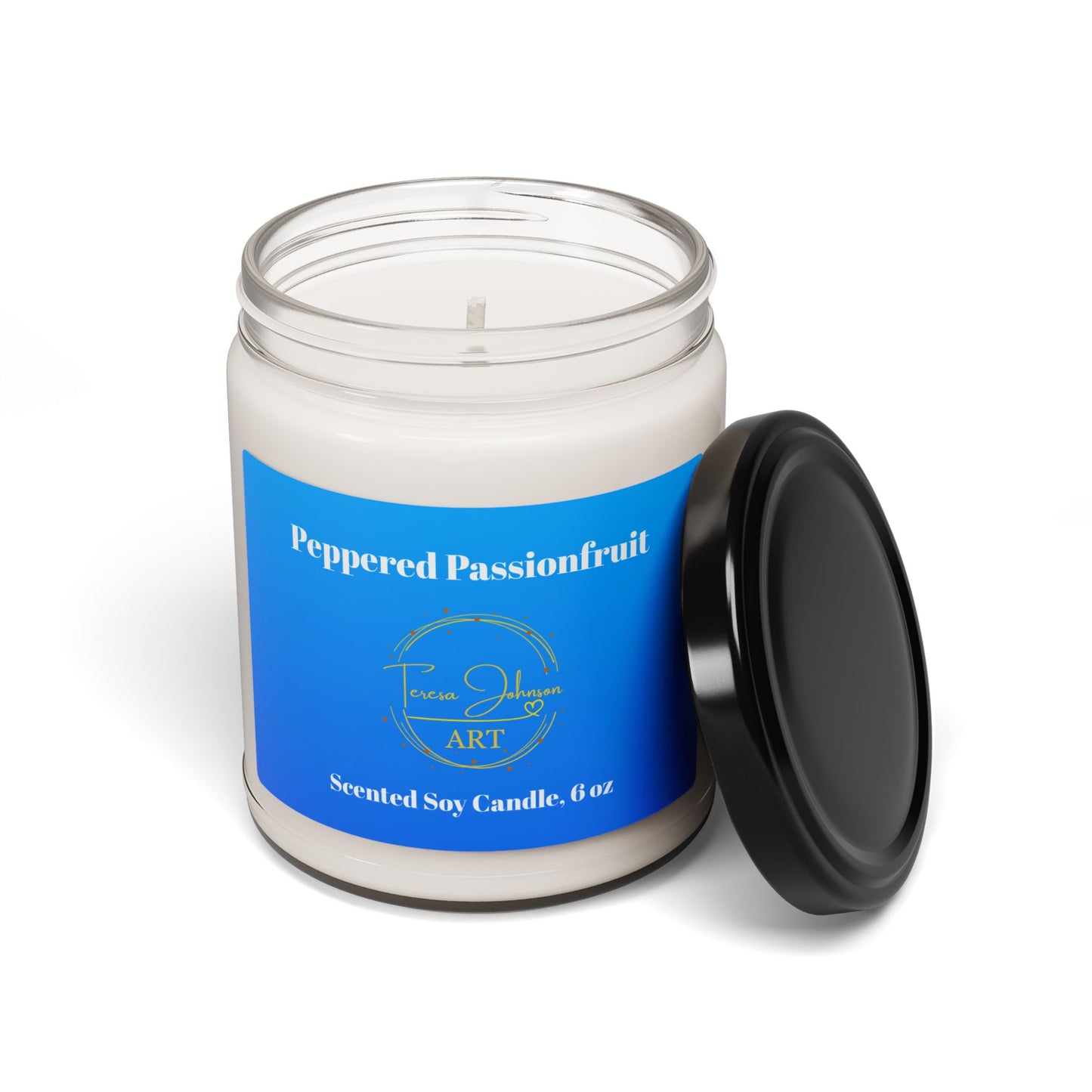 Peppered Passionfruit - Scented Soy Candle, 9oz
