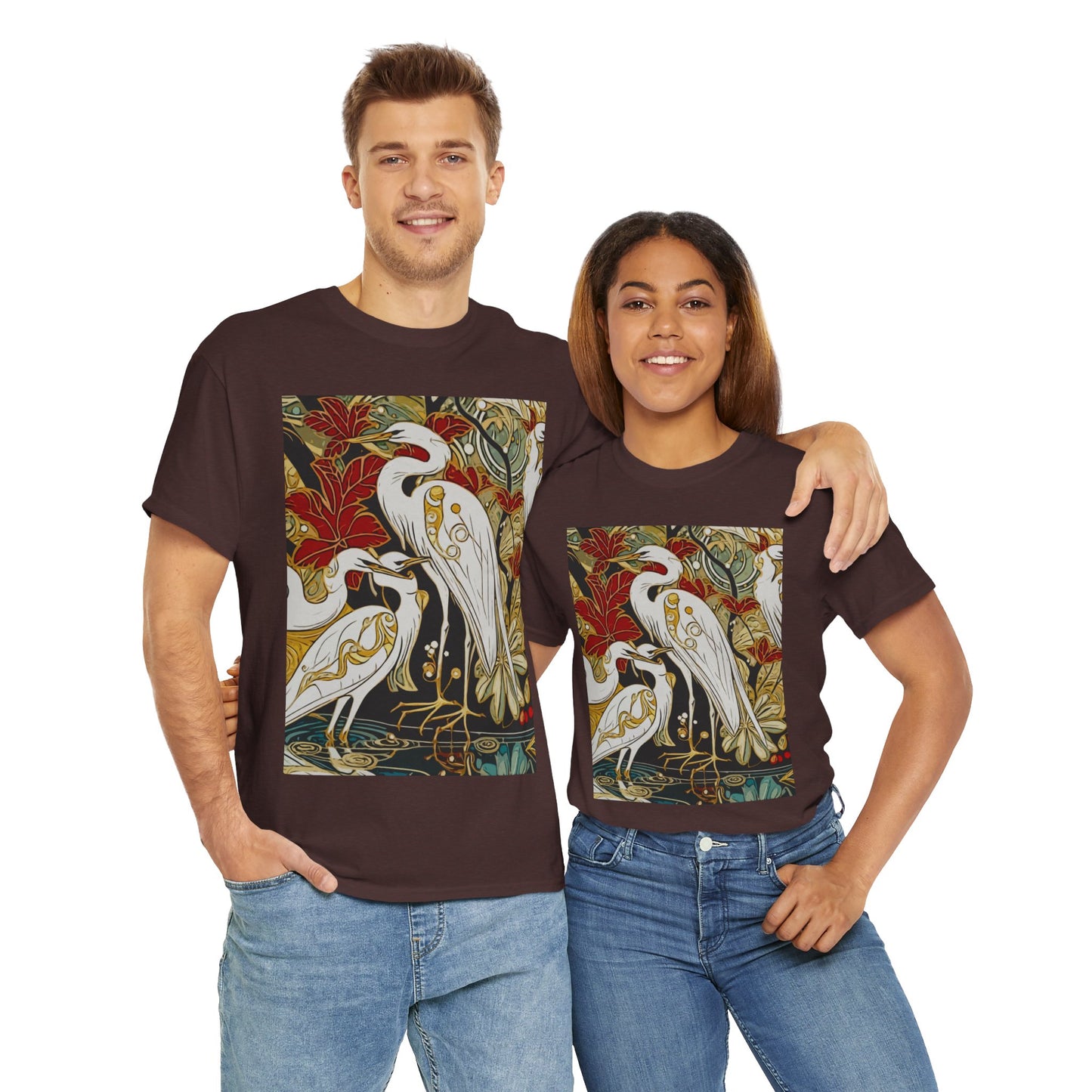 Gorgeous Birds Amazing Unisex Heavy Cotton Short Sleeve Tee Shirts!