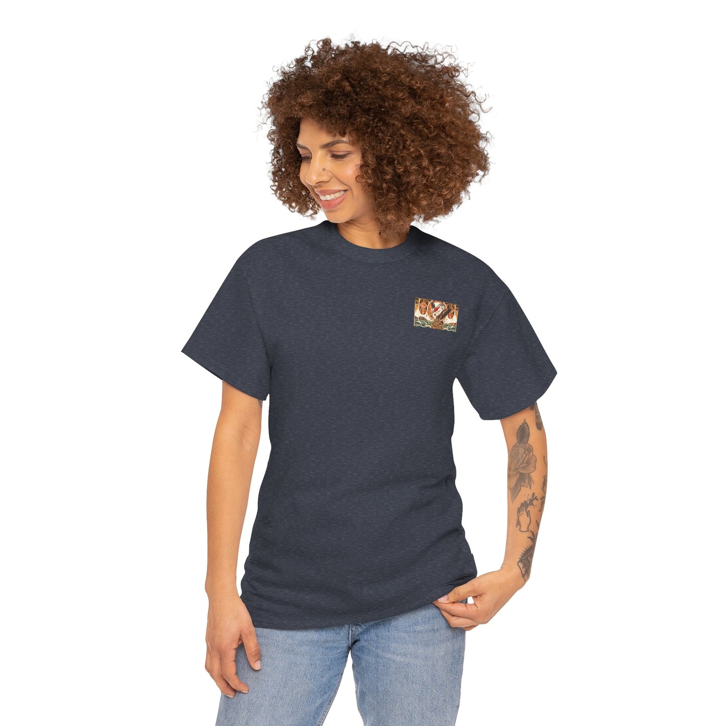 Magnificent Bird - Amazing Unisex Heavy Cotton Short Sleeve Tee Shirts!