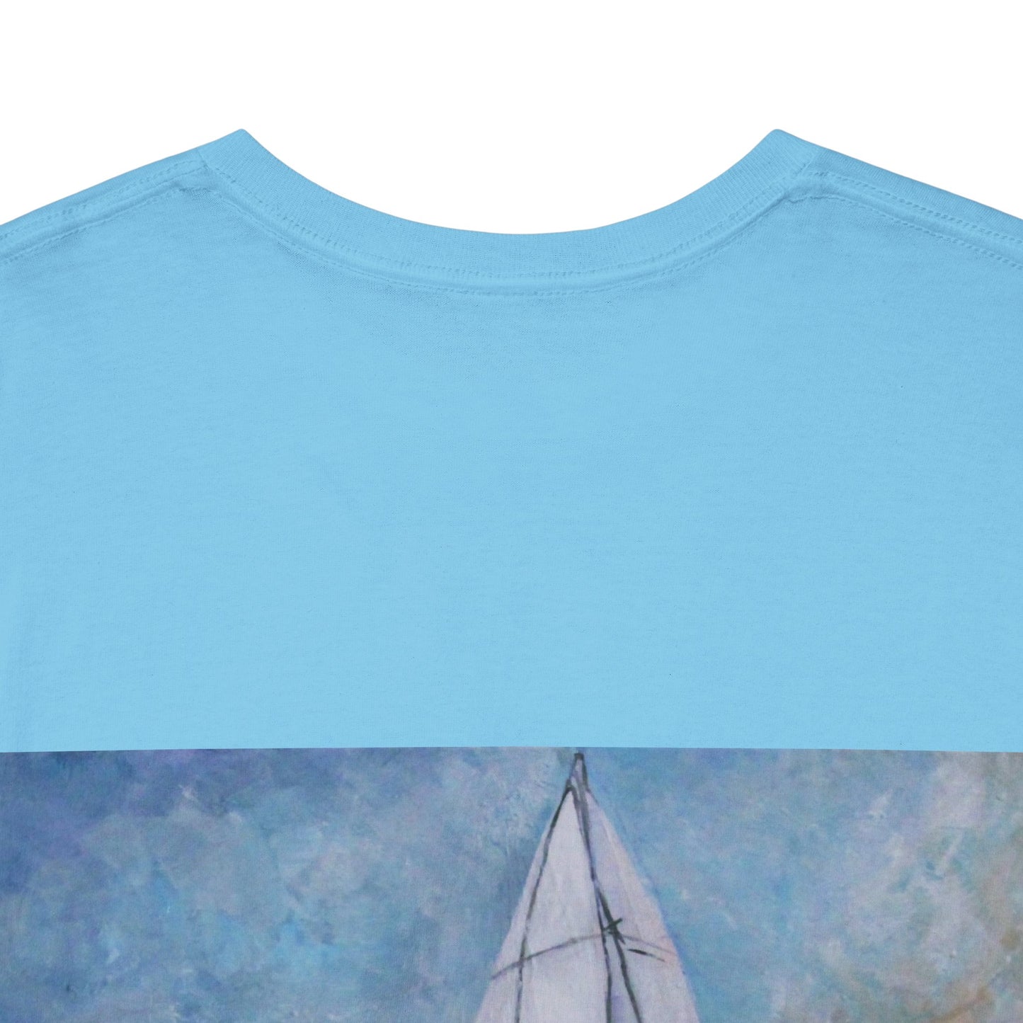 Smoothly Sailing - Amazing Unisex Heavy Cotton Short Sleeve Tee Shirts!