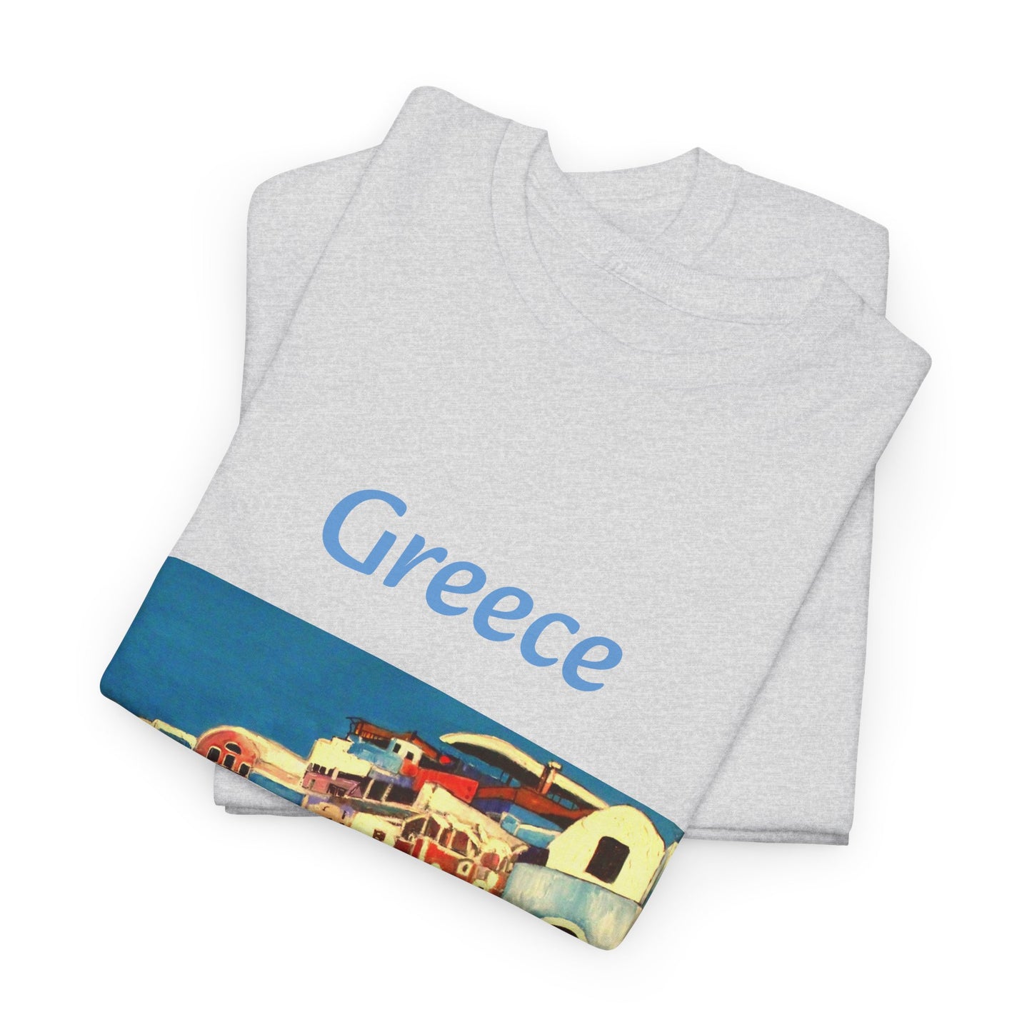 Greece - Amazing Unisex Heavy Cotton Short Sleeve Tee Shirts!