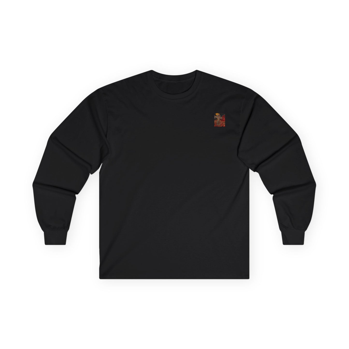 "Scary Scarecrow" Long Sleeve Casual Unisex Tee Shirt