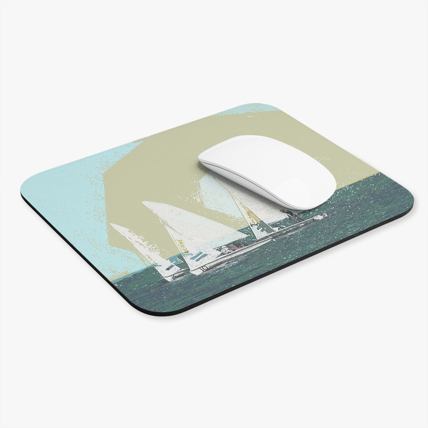Deep Sea Sailing Mousepad