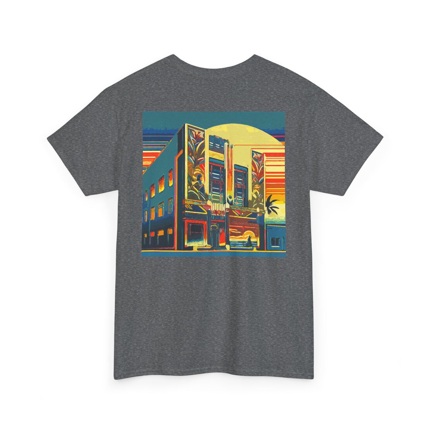 Art Deco Theatre - Amazing Unisex Heavy Cotton Short Sleeve Tee Shirts!